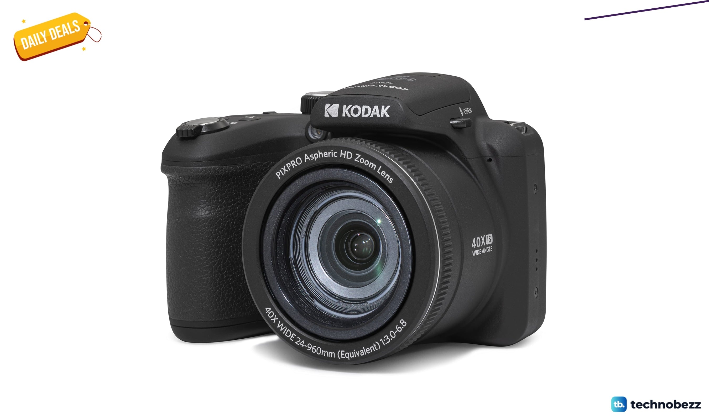 KODAK PIXPRO AZ405 20MP Camera with 40x Zoom drops to $219.99