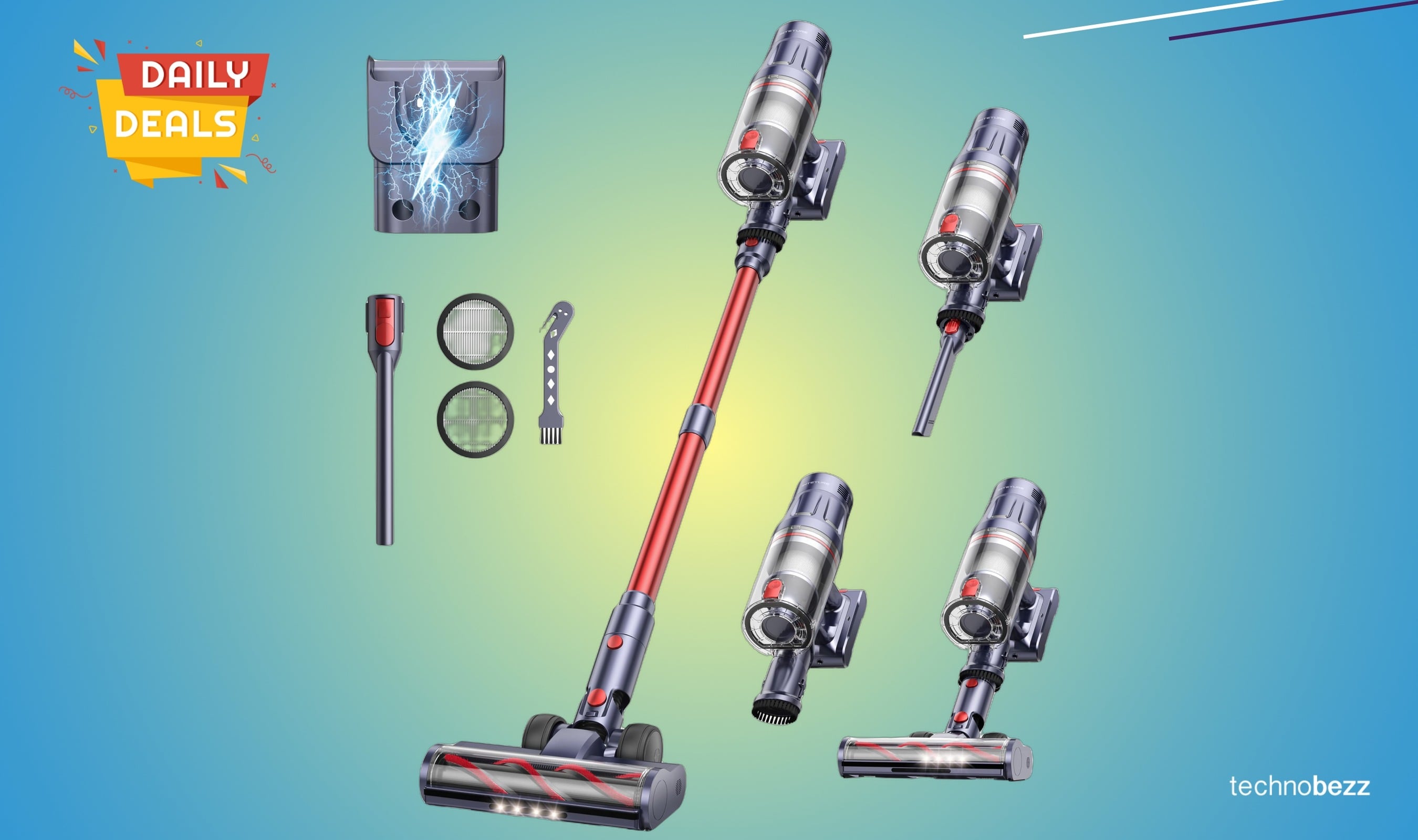 INTETURE Cordless Vacuum Cleaner drops to $135.99 on Amazon