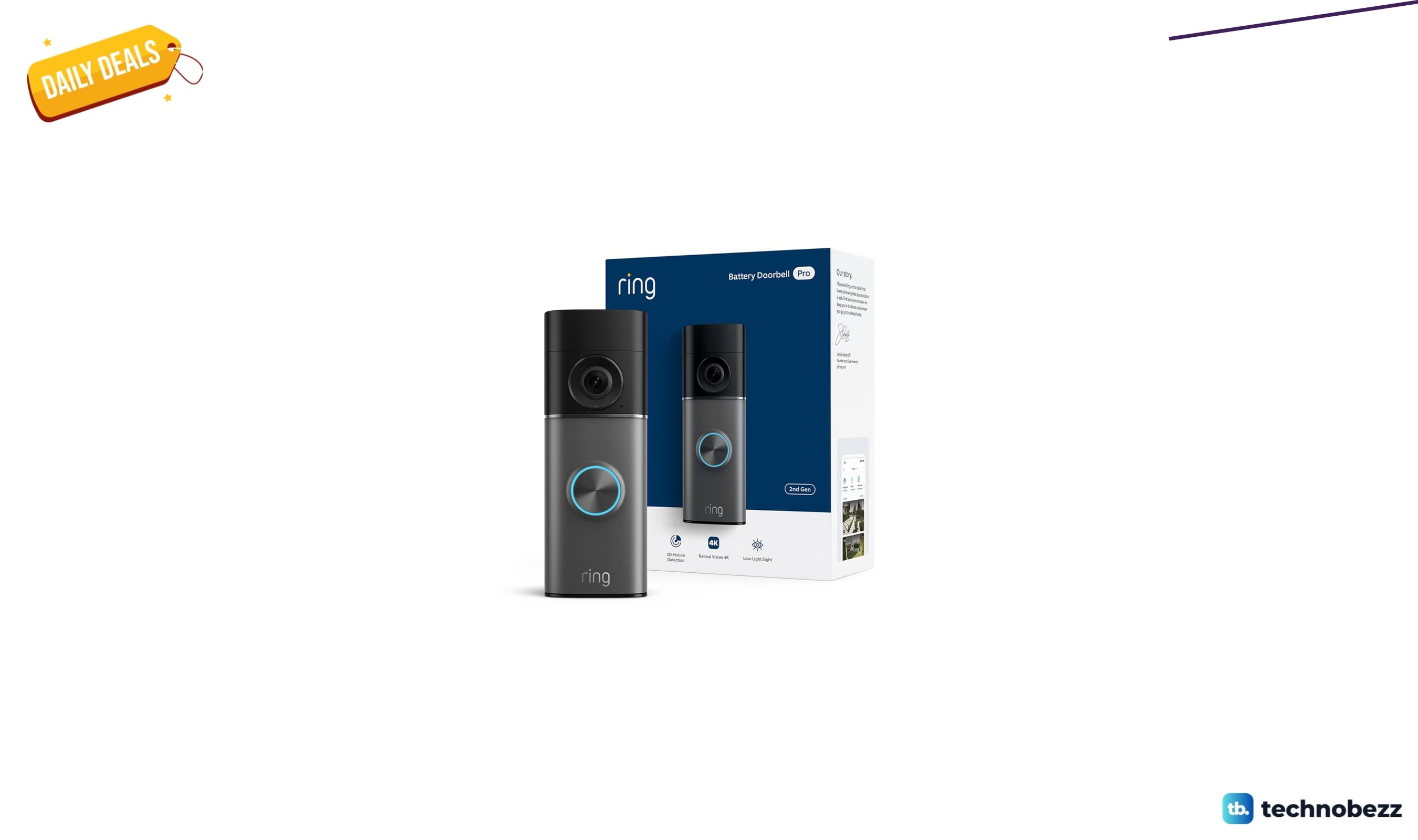 Ring Battery Doorbell 4K Pro gets an early Prime Big Deal Days price cut to $149.99