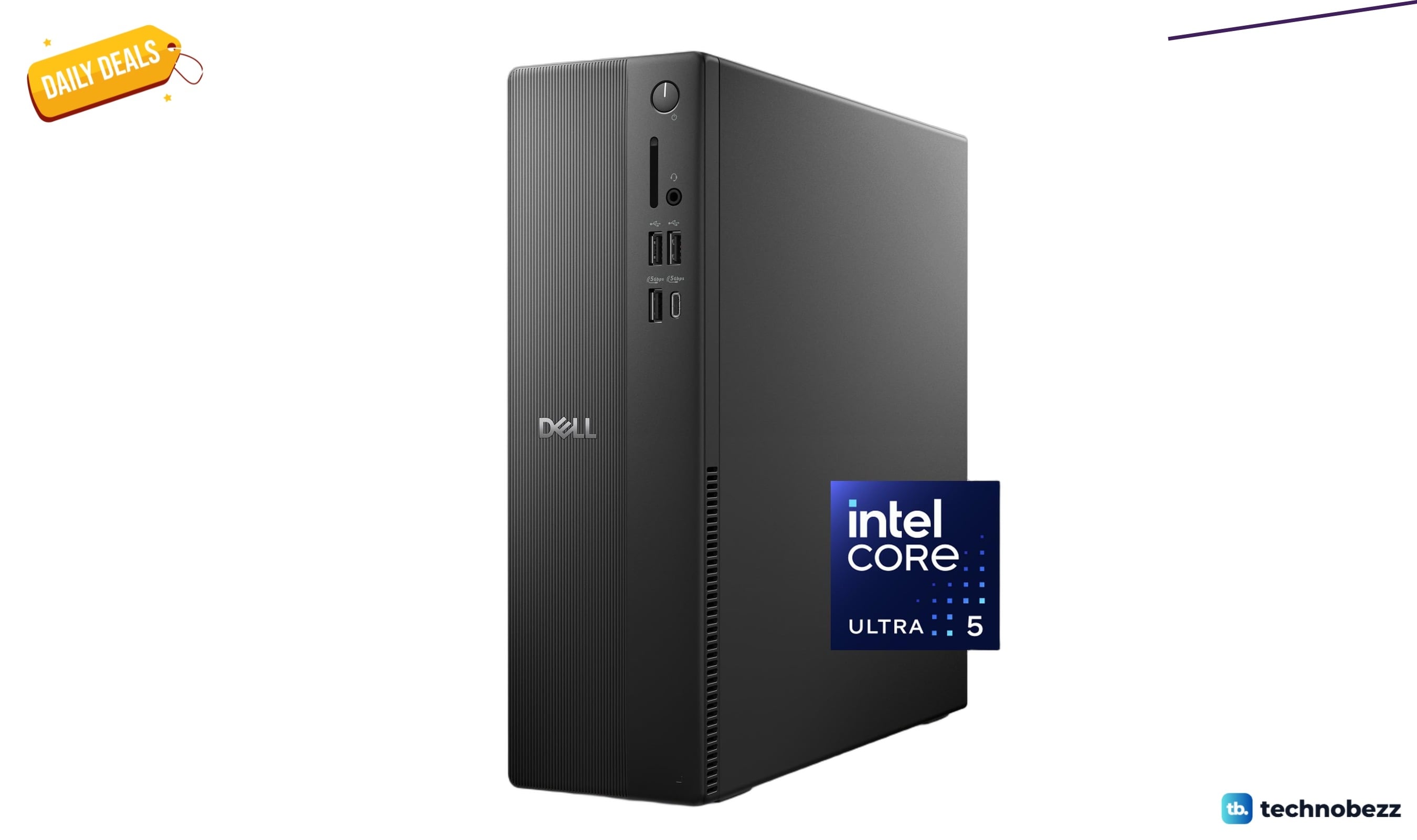 Dell Slim Desktop ECS1250 with Intel Core Ultra 5 drops to $685