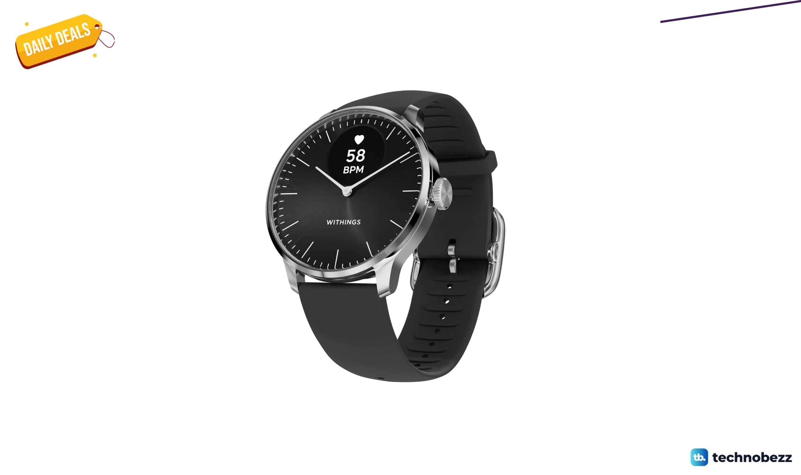 Withings Scanwatch Light Smart Watch drops to $237.49 on Amazon