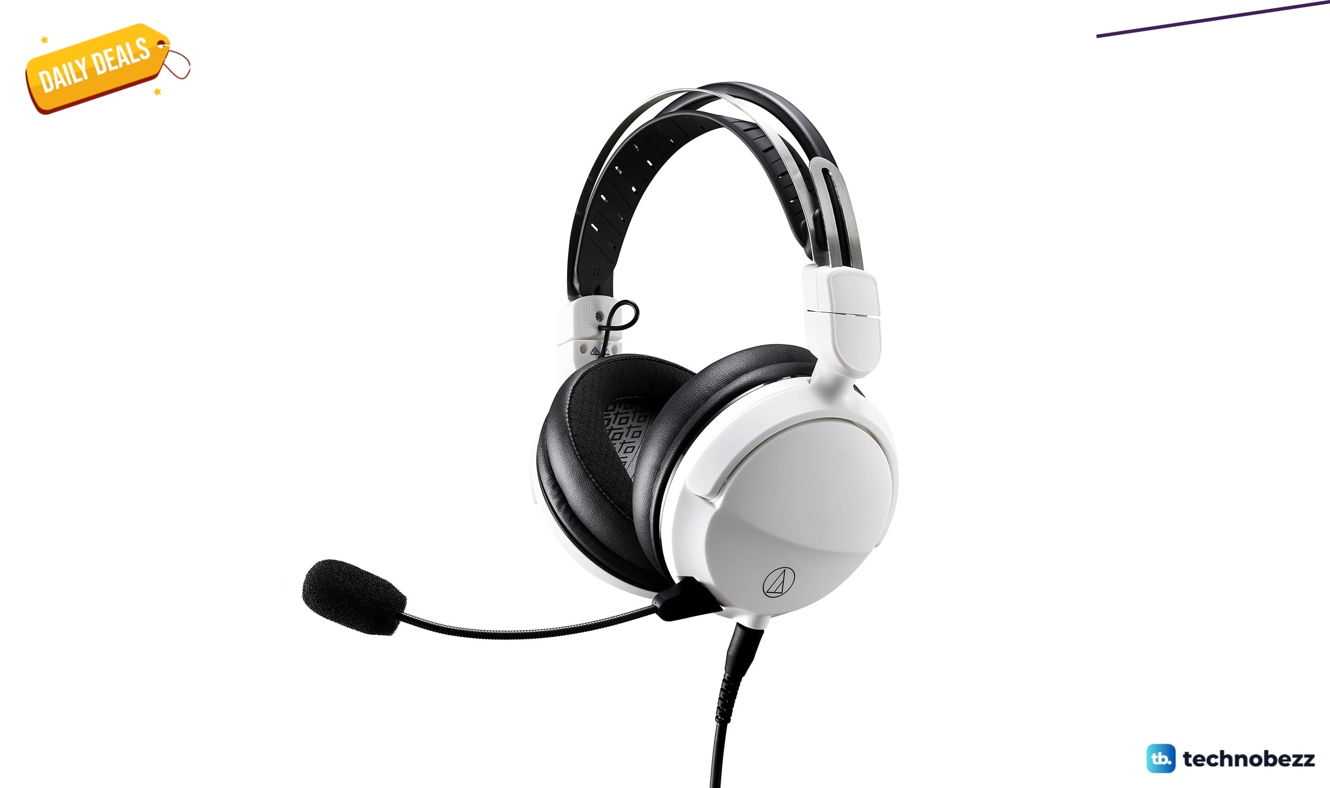 Audio-Technica ATH-GL3WH Closed-Back Gaming Headset in White drops to $79 on Amazon