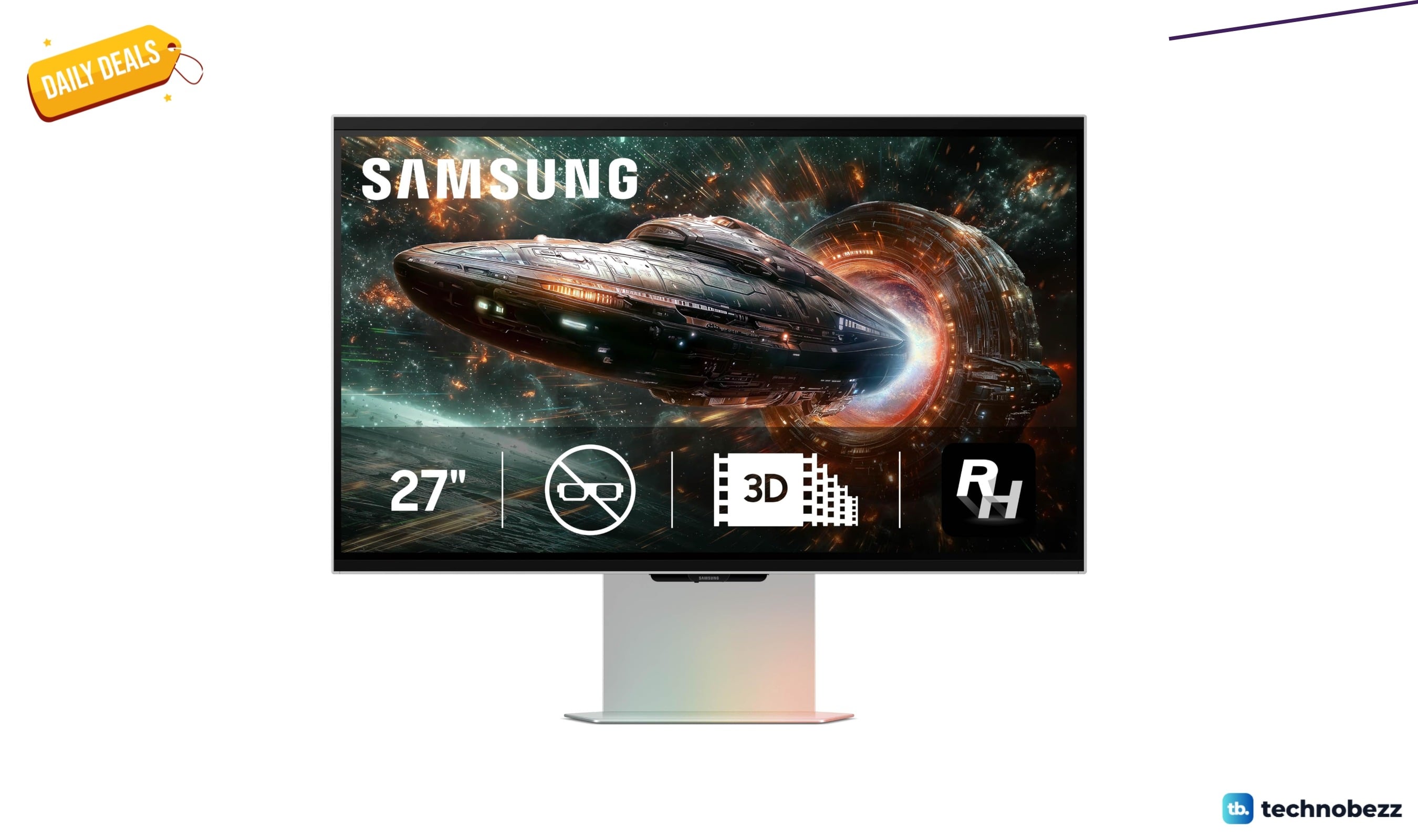 Samsung 27" Odyssey 3D 4K Gaming Monitor drops to $1050.31