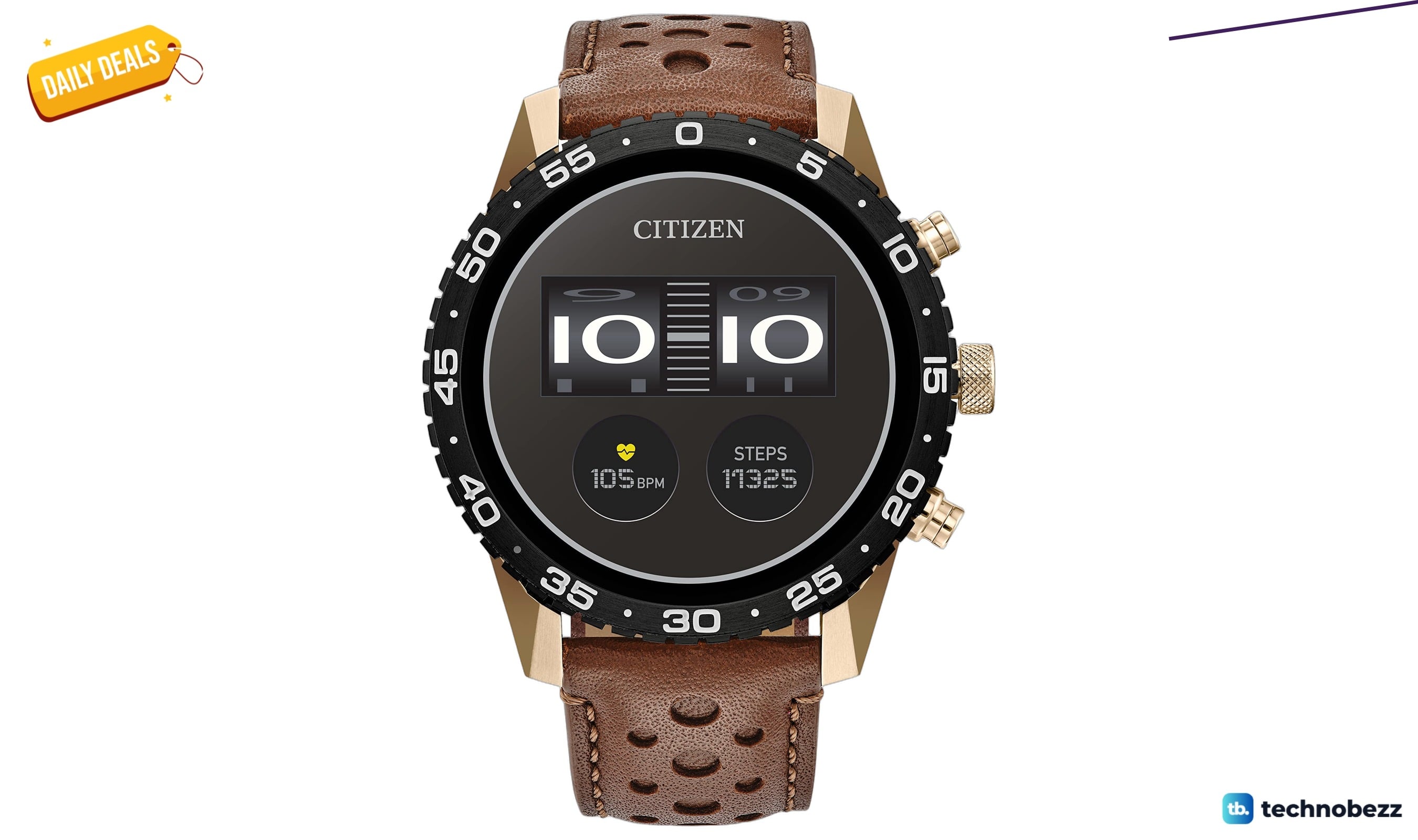 Citizen CZ Smart PQ2 44MM Sport Smartwatch drops to $159.75 at Amazon