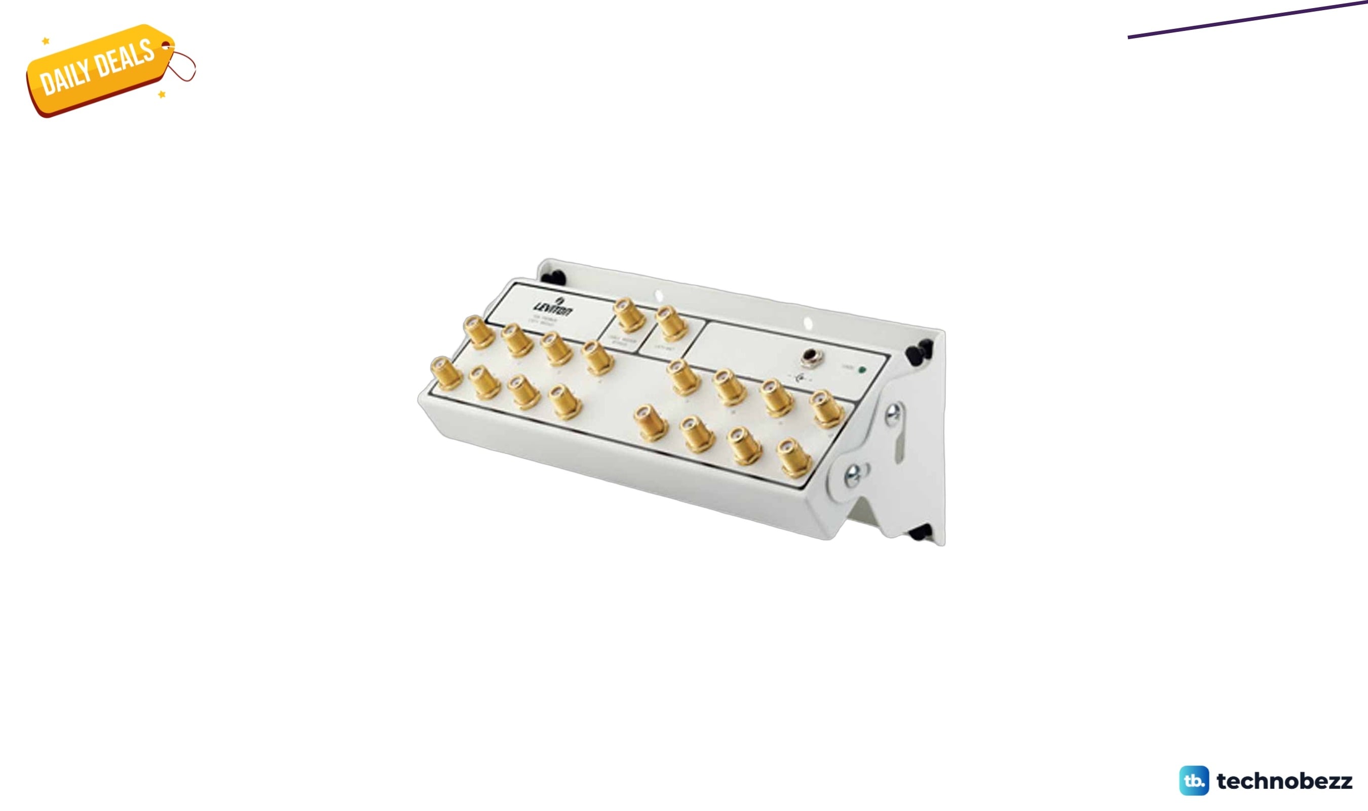 Leviton 1x16 Amplified CATV Module drops to $333.19 on Amazon