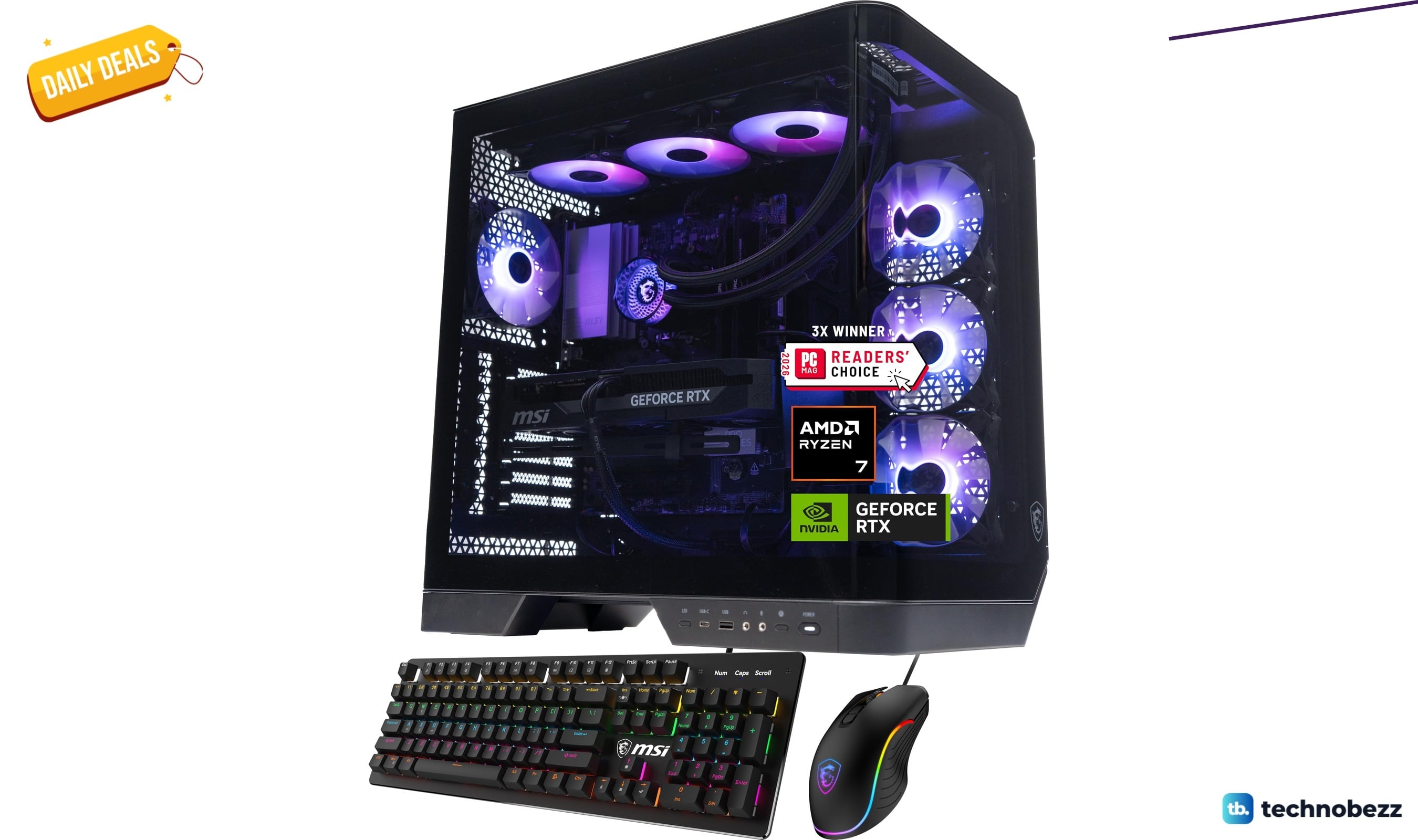 MSI Vision ZS gaming desktop drops to $2968 at Amazon