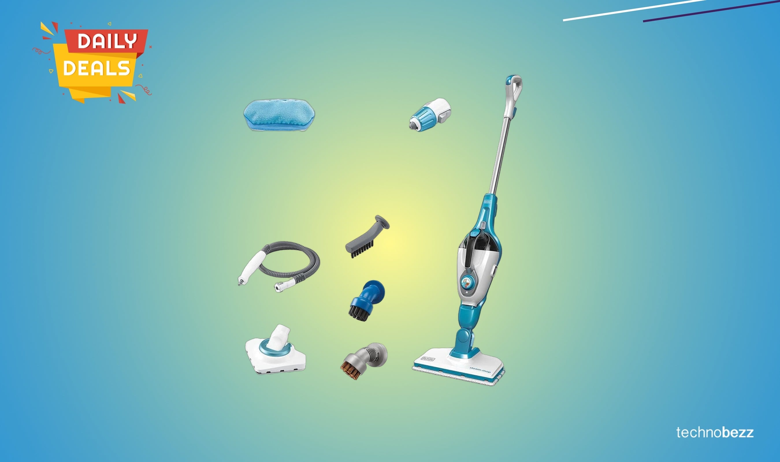 BLACK+DECKER 7in1 Steam Mop price drops to $182