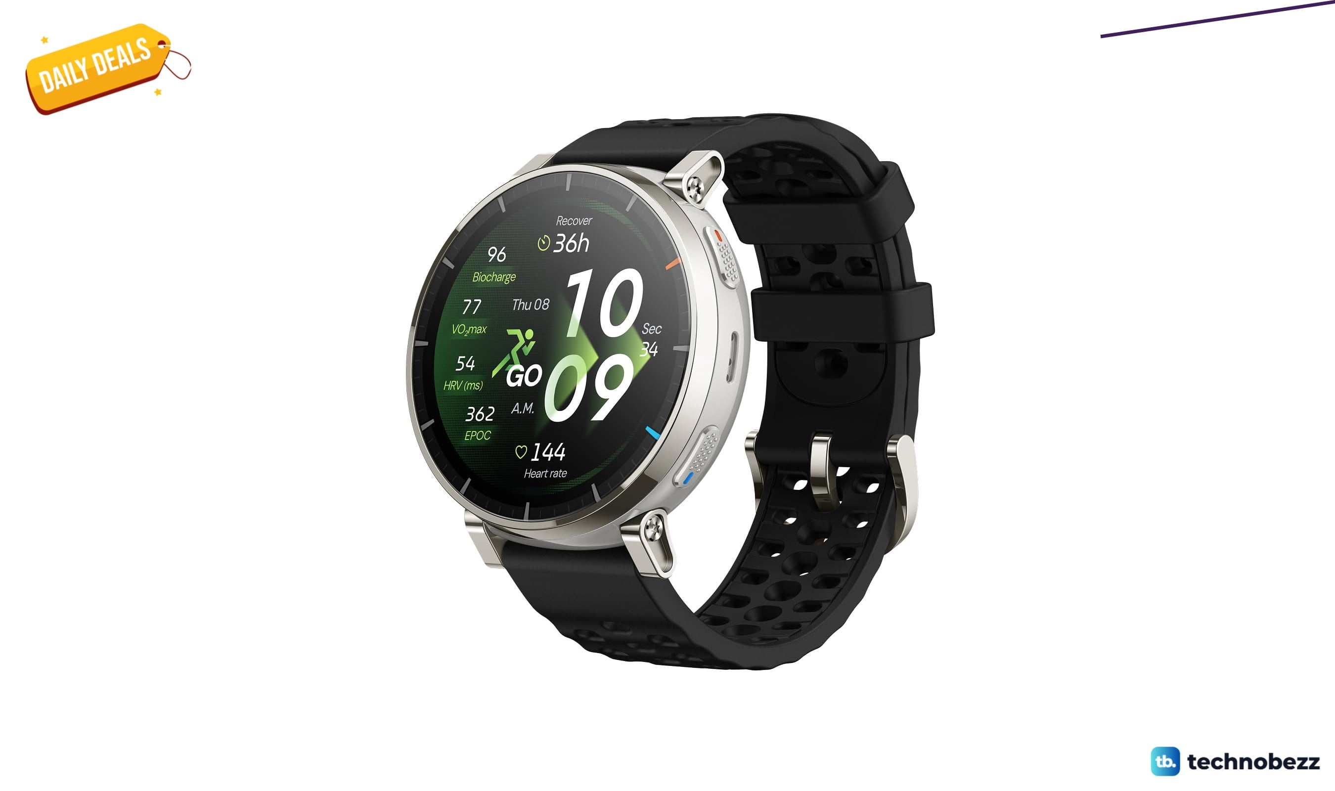Amazfit Active 3 GPS Running Smart Watch hits new low at $137.26