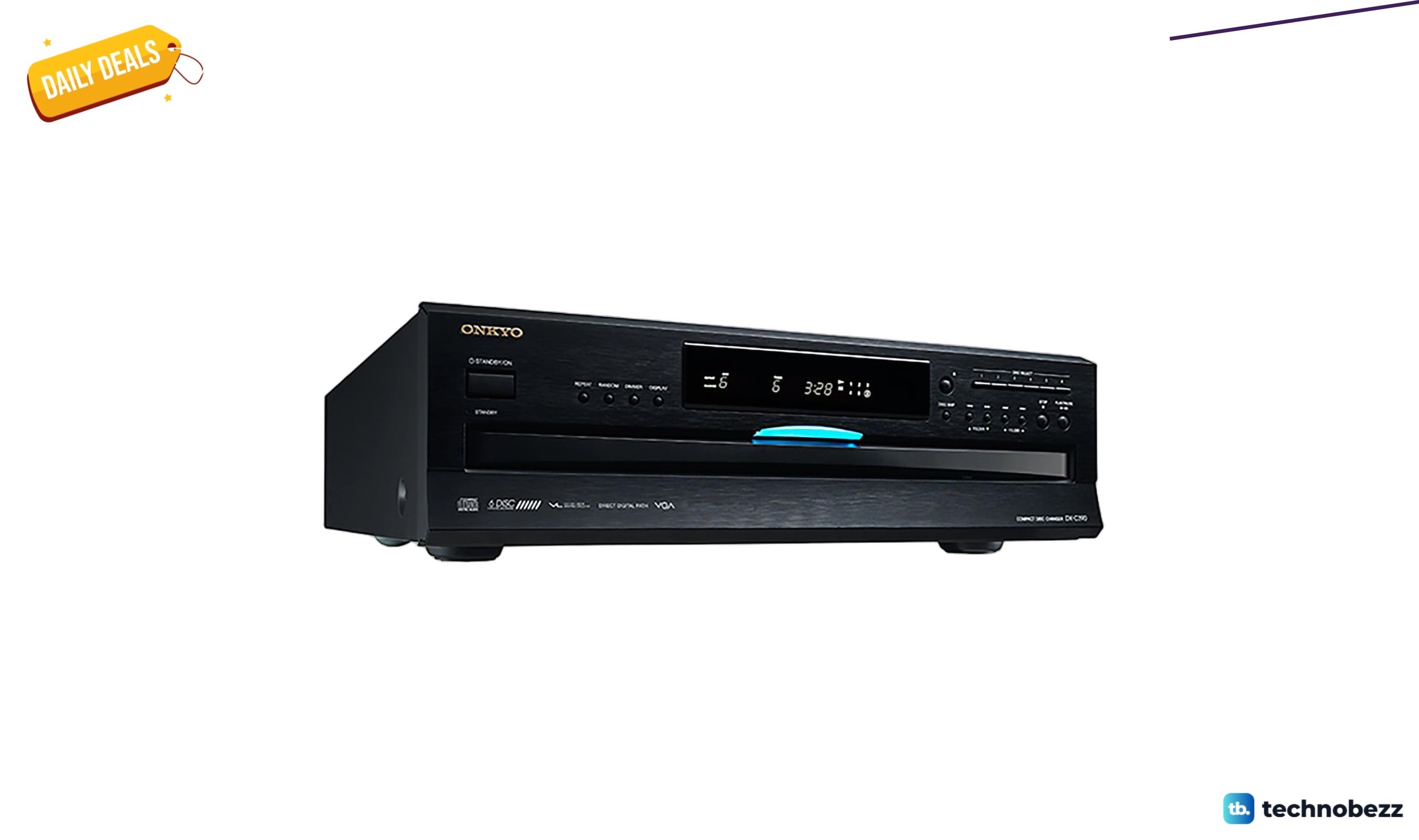 Onkyo DXC390 6 Disc CD Changer drops to $299.99 on Amazon