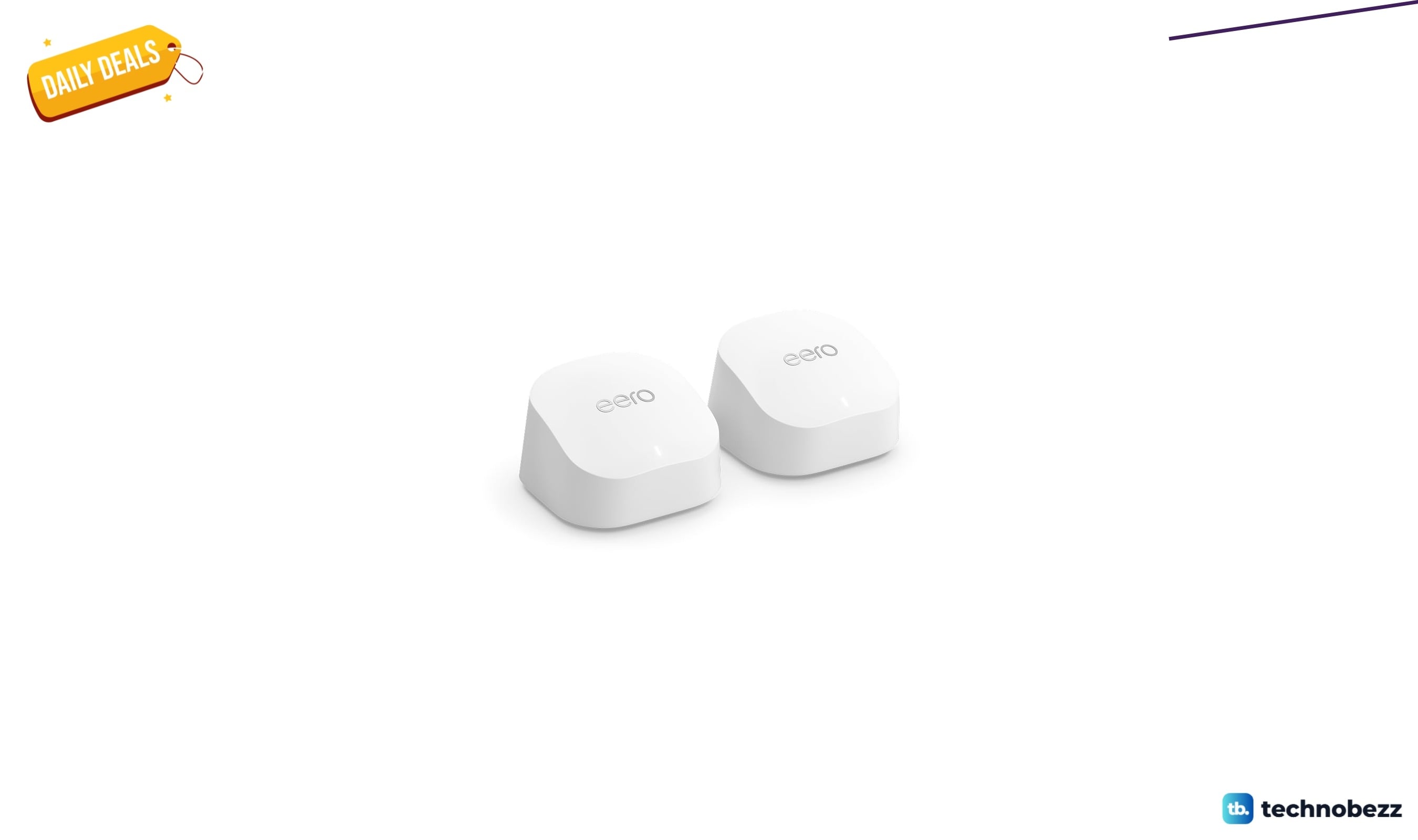 Amazon eero 6+ mesh wifi system Supports marked down to $169.99