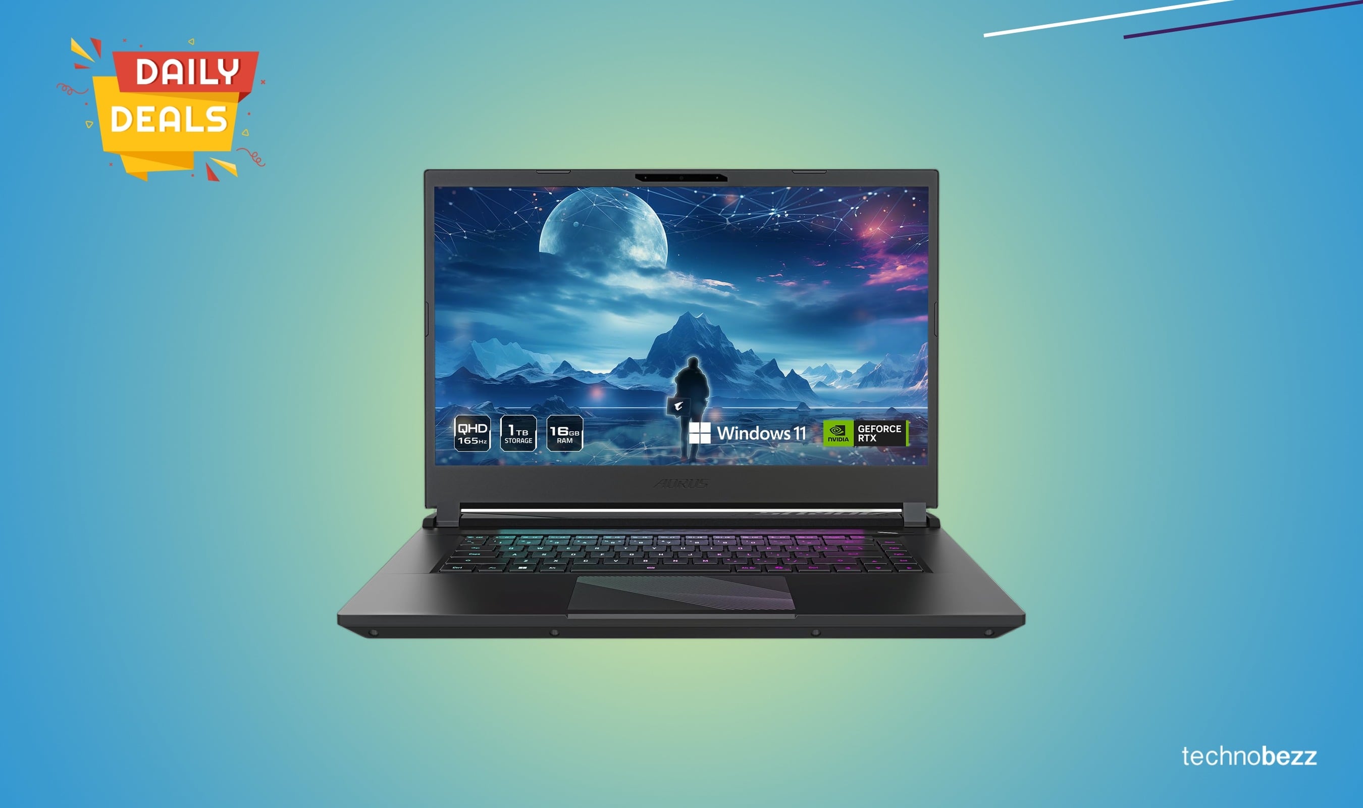 GIGABYTE AORUS 15 Gaming Laptop Drops to $1099