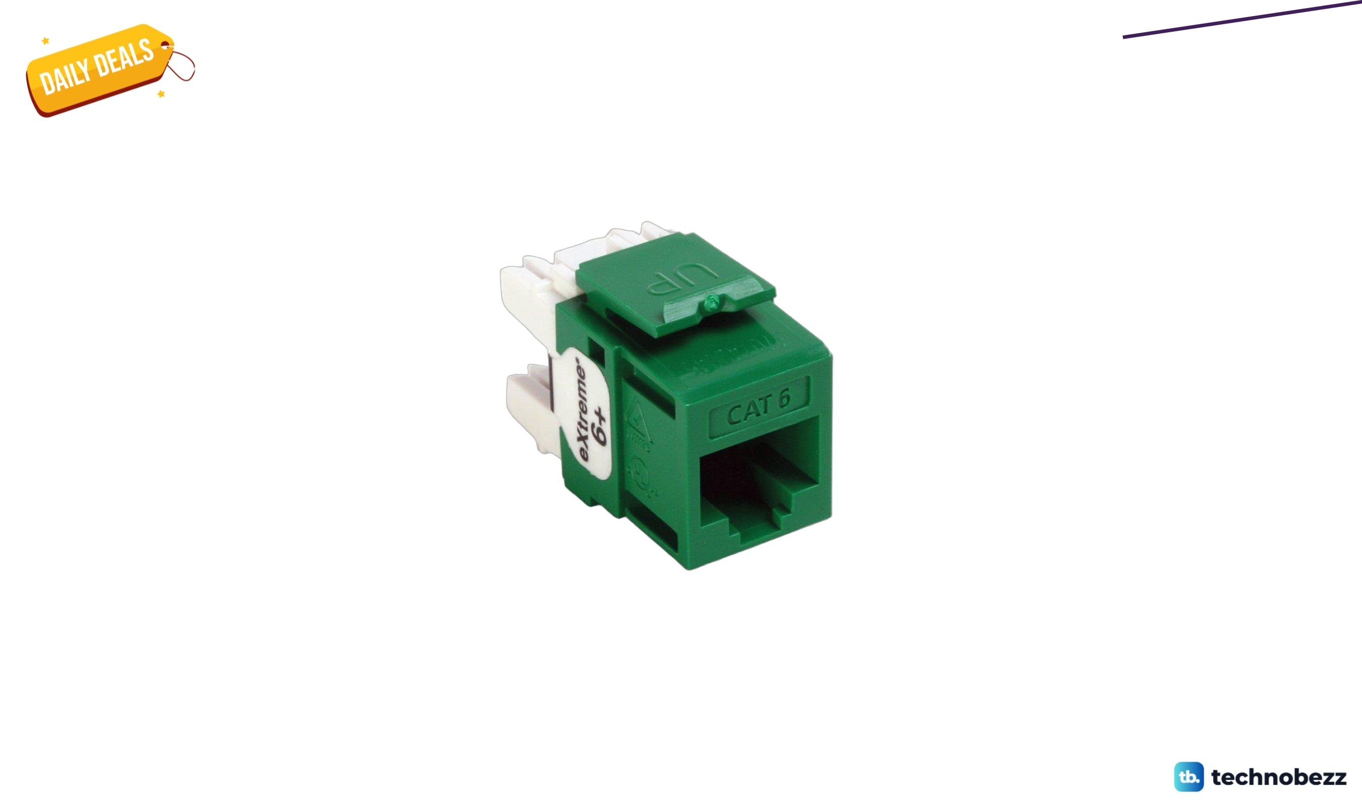 Leviton Extreme 6+ QuickPort Connector CAT 6 drops to $175.75