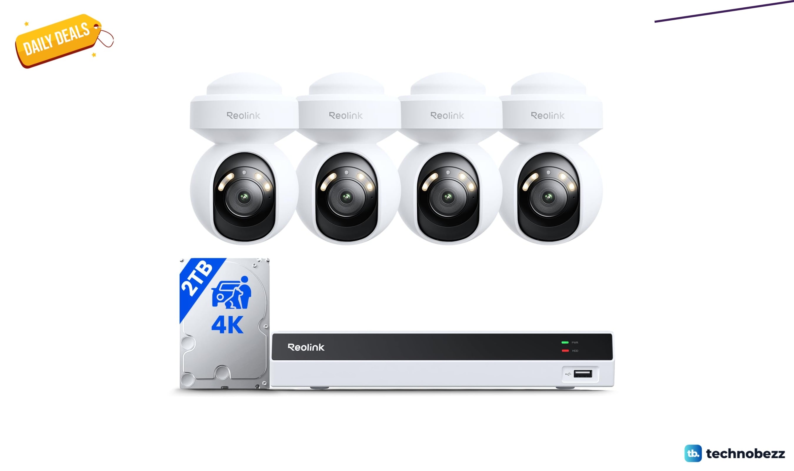 Reolink 4K Security Camera System drops to $562.99 for Prime Day