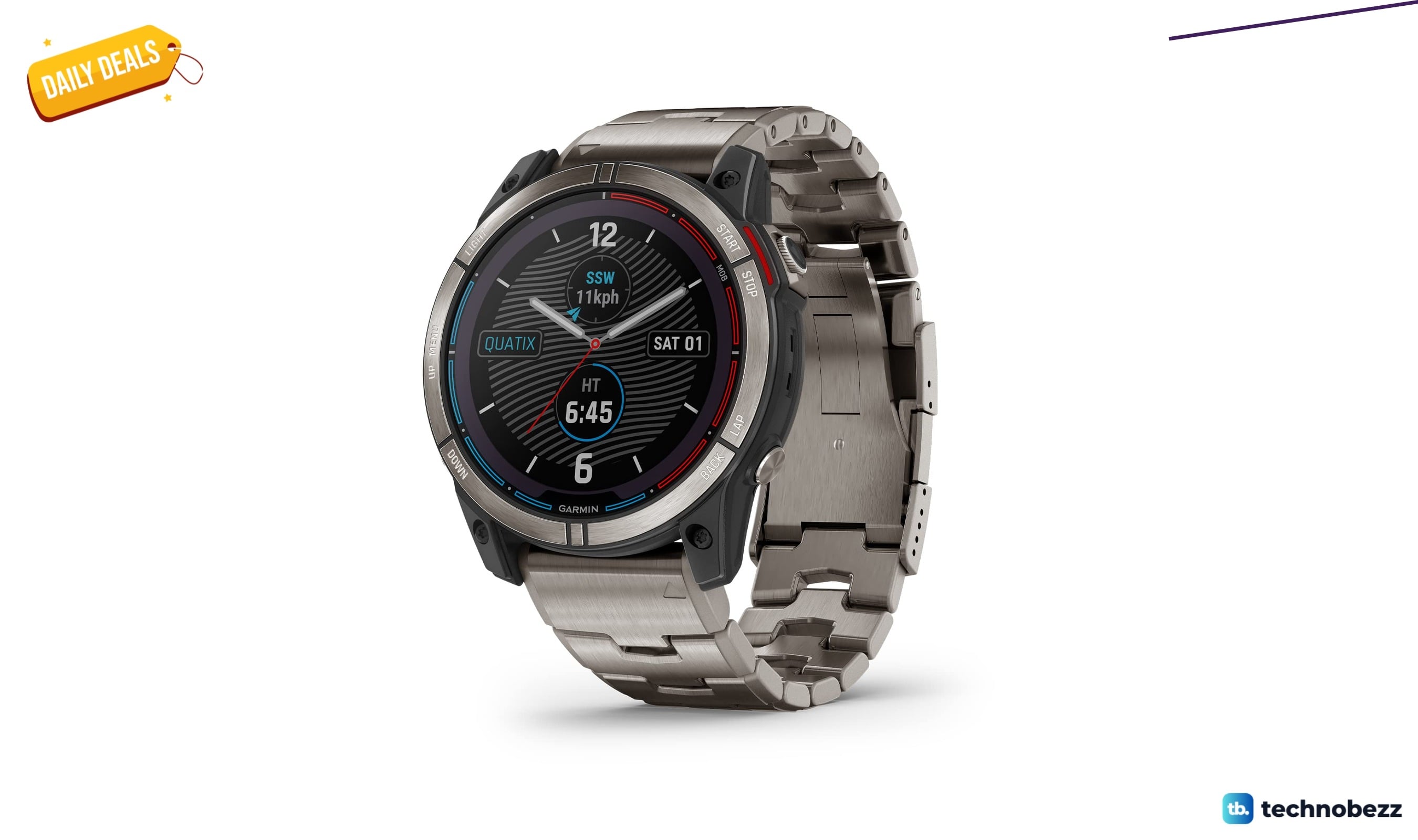 Garmin quatix 7X Solar Edition Marine GPS drops to $549.99