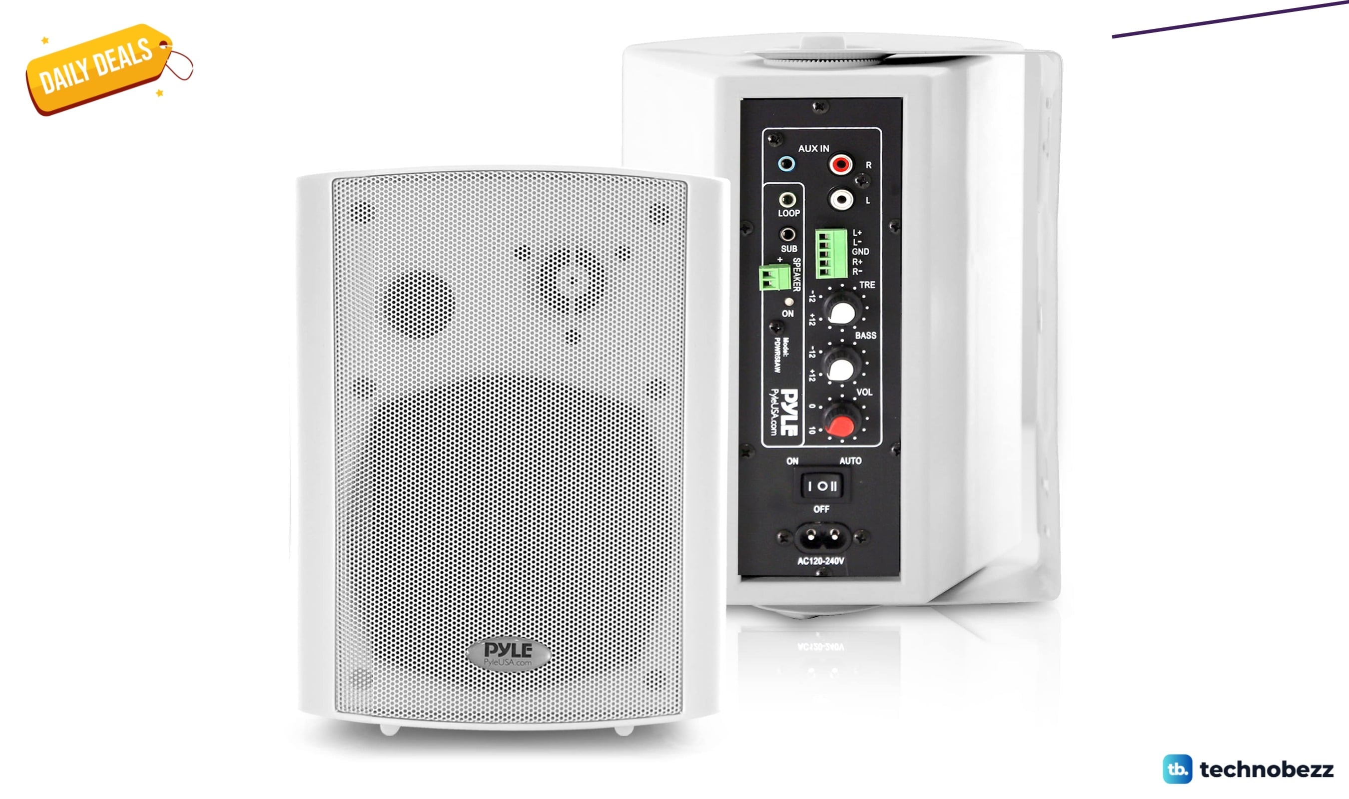 Pyle 600 Watt Bluetooth Speaker Pair Falls to $129.37 in New Deal
