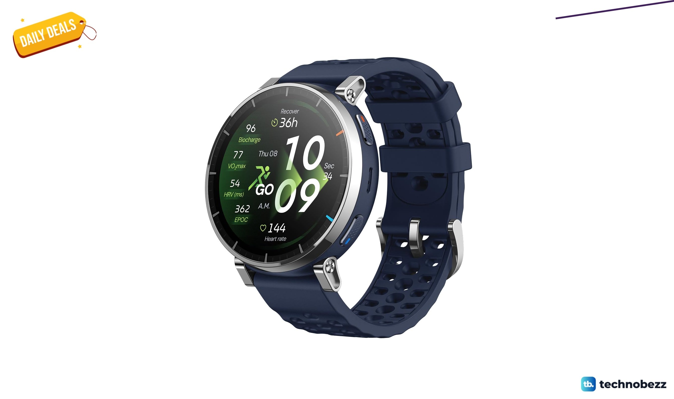 Amazfit Active 3 GPS Running Smart Watch drops to $137.26