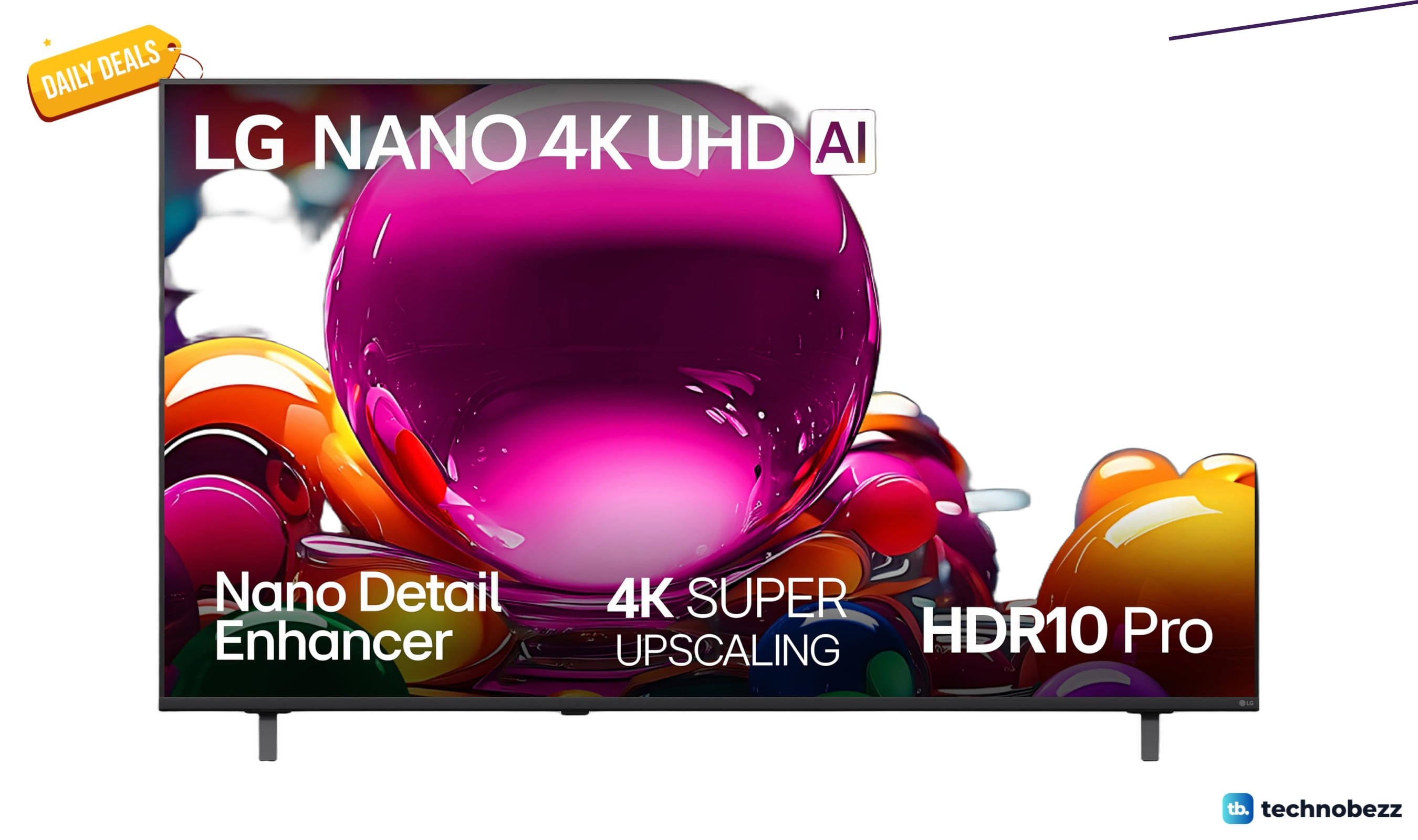LG Class Nano AI 4K NU85 Smart drops to $419.99 in new low