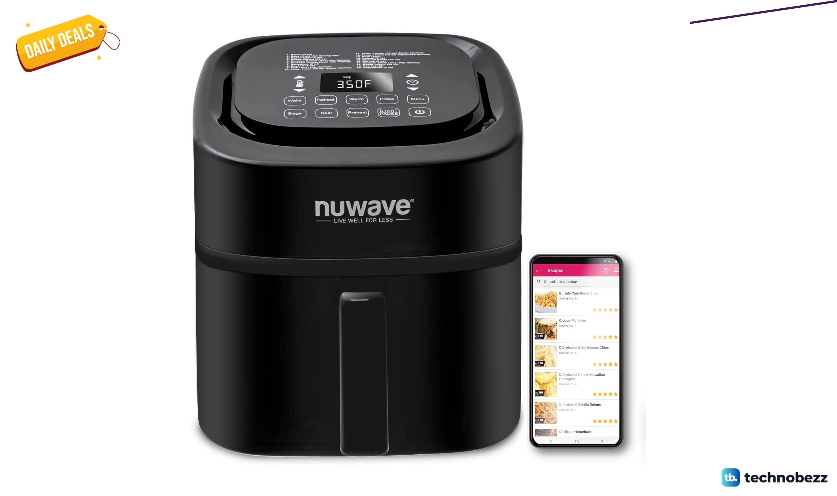 NUWAVE Brio 8-Qt Air Fryer drops to $119.99 on Amazon