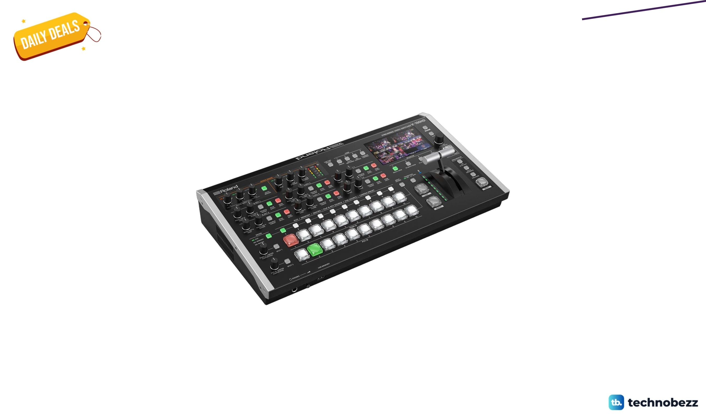 Roland Professional Hybrid V-160HD Streaming Switcher drops to $4485