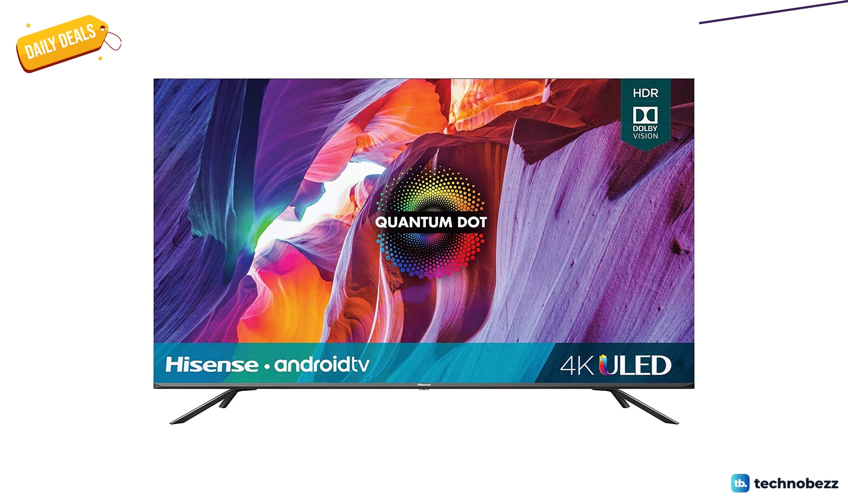 Hisense ULED 4K 75U6G Quantum Dot QLED drops to $776.65