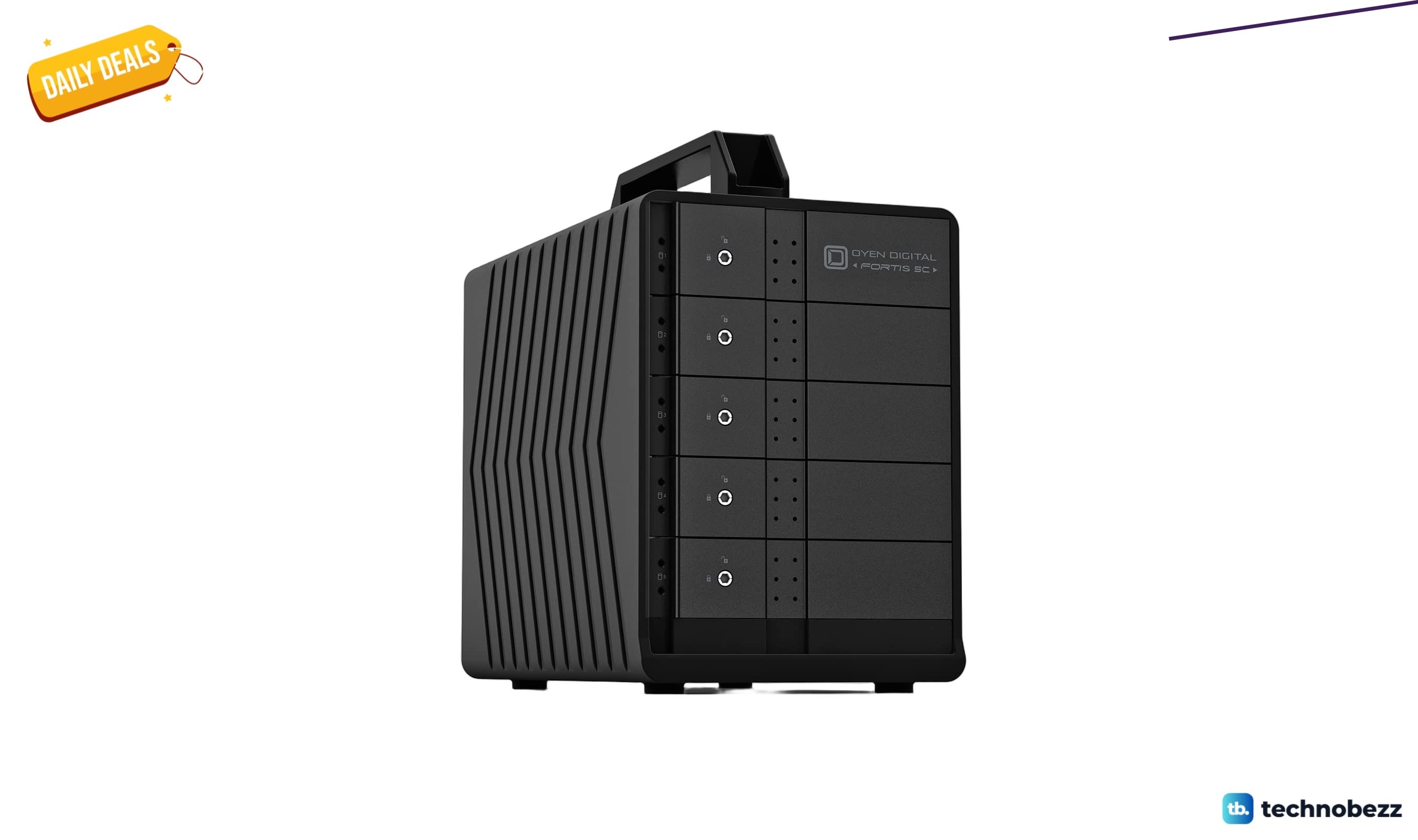 Oyen Digital Fortis 5C 5-Bay USB-C External drops to $239