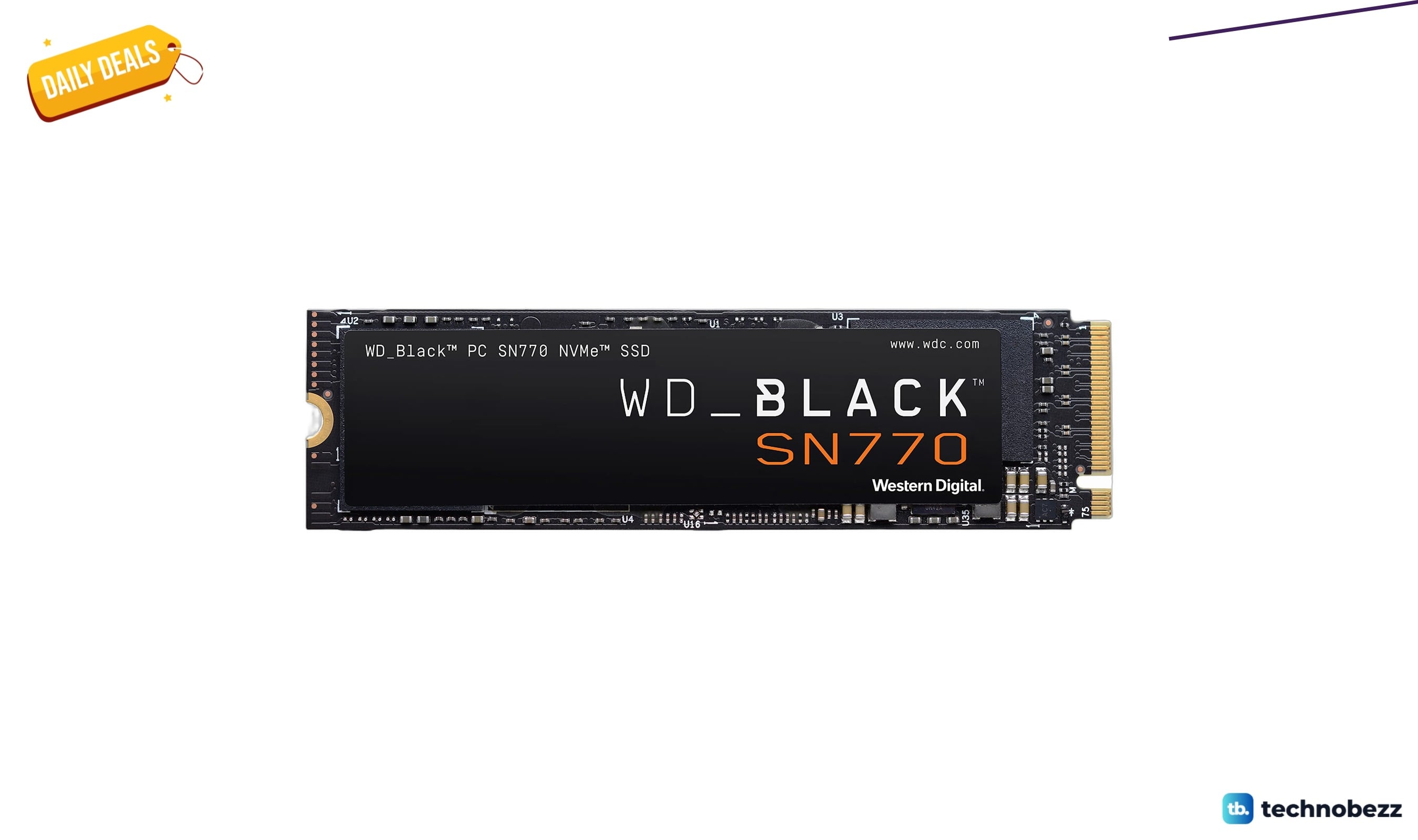 WD_BLACK SN770 2TB Gen4 SSD drops to $399.99 at Amazon