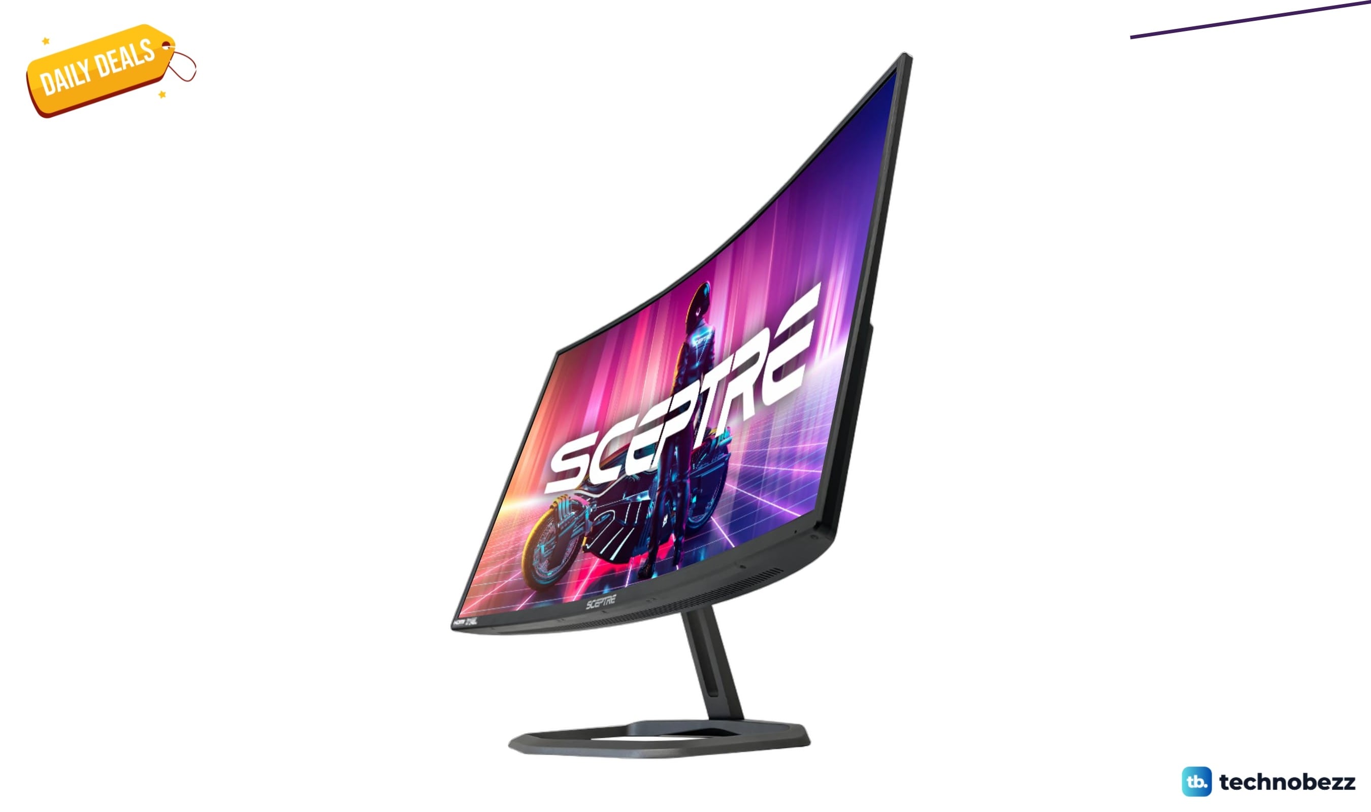 Sceptre Curved Prime Gaming Monitor 240Hz drops to $179.97 on Amazon