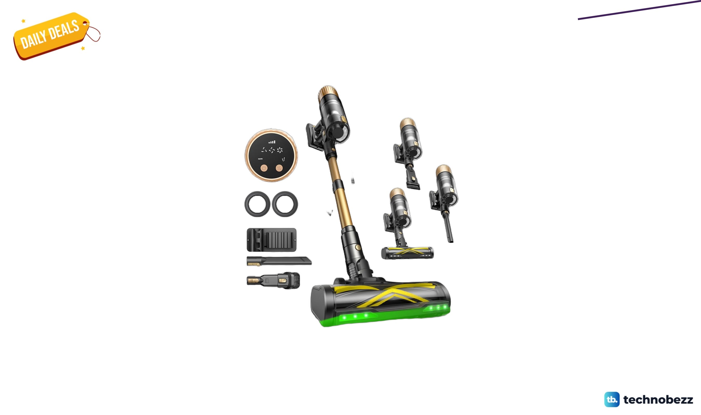 Ultenic U15P Cordless Vacuum Drops to $116.98 Below Its 30-Day Average Price