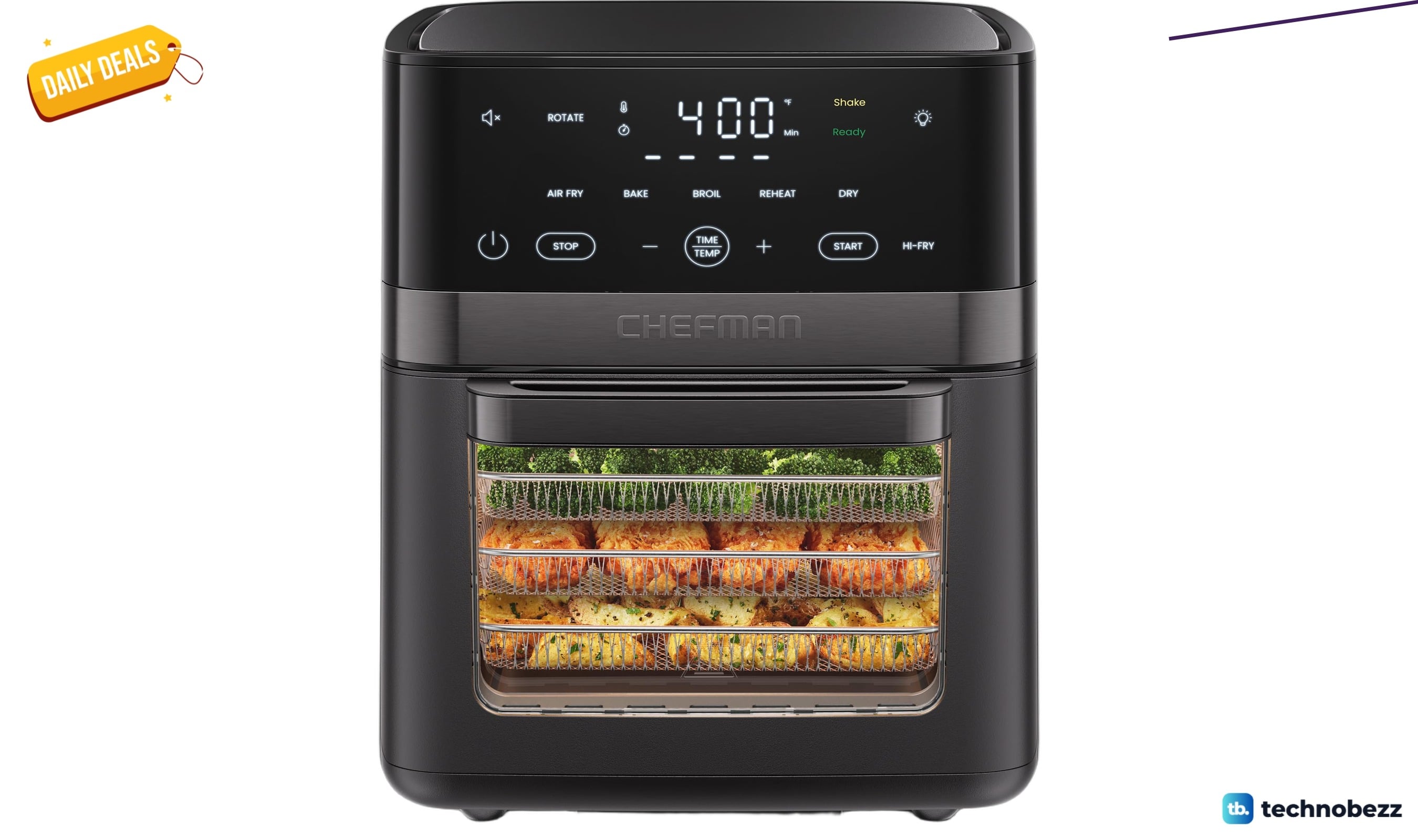Chefman Air Fryer 6-in-1 XL 14-Quart Multifunctional drops to $119.99