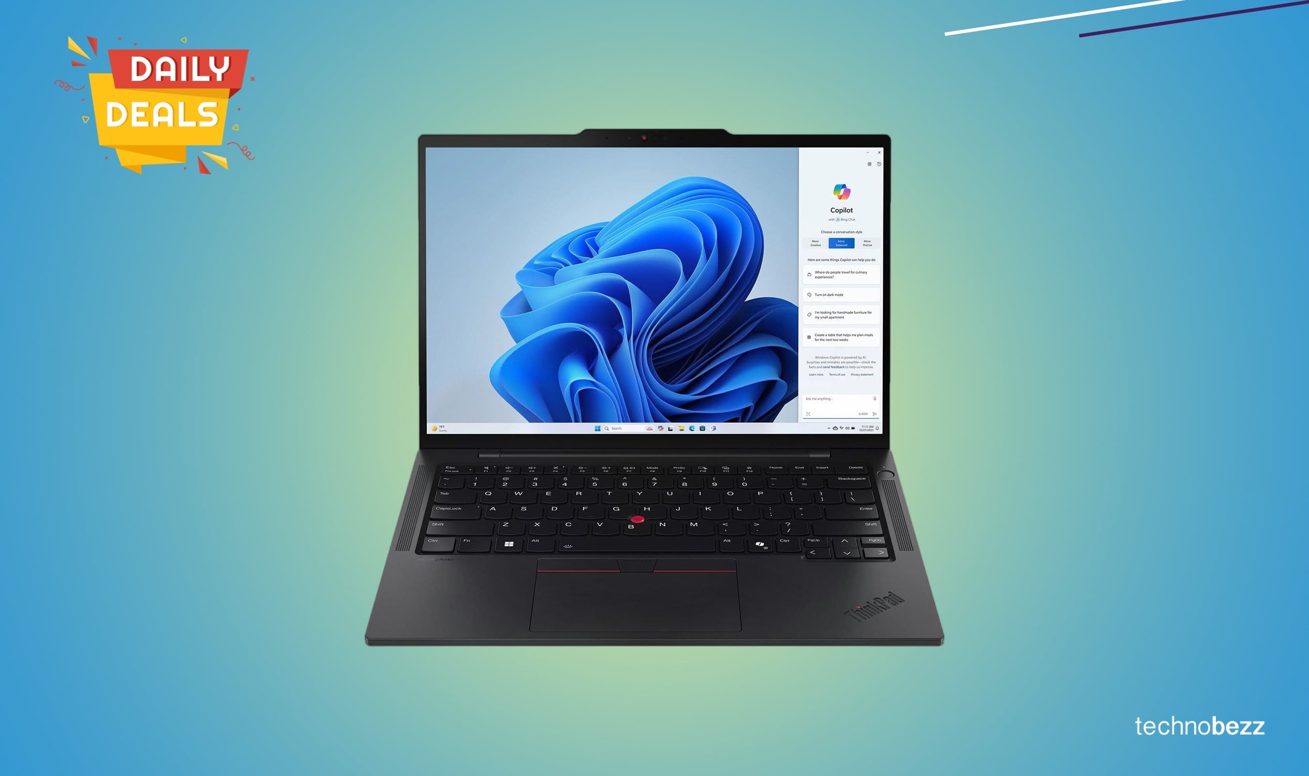 Lenovo ThinkPad T14s Gen 5 drops to $1091.99 on Amazon