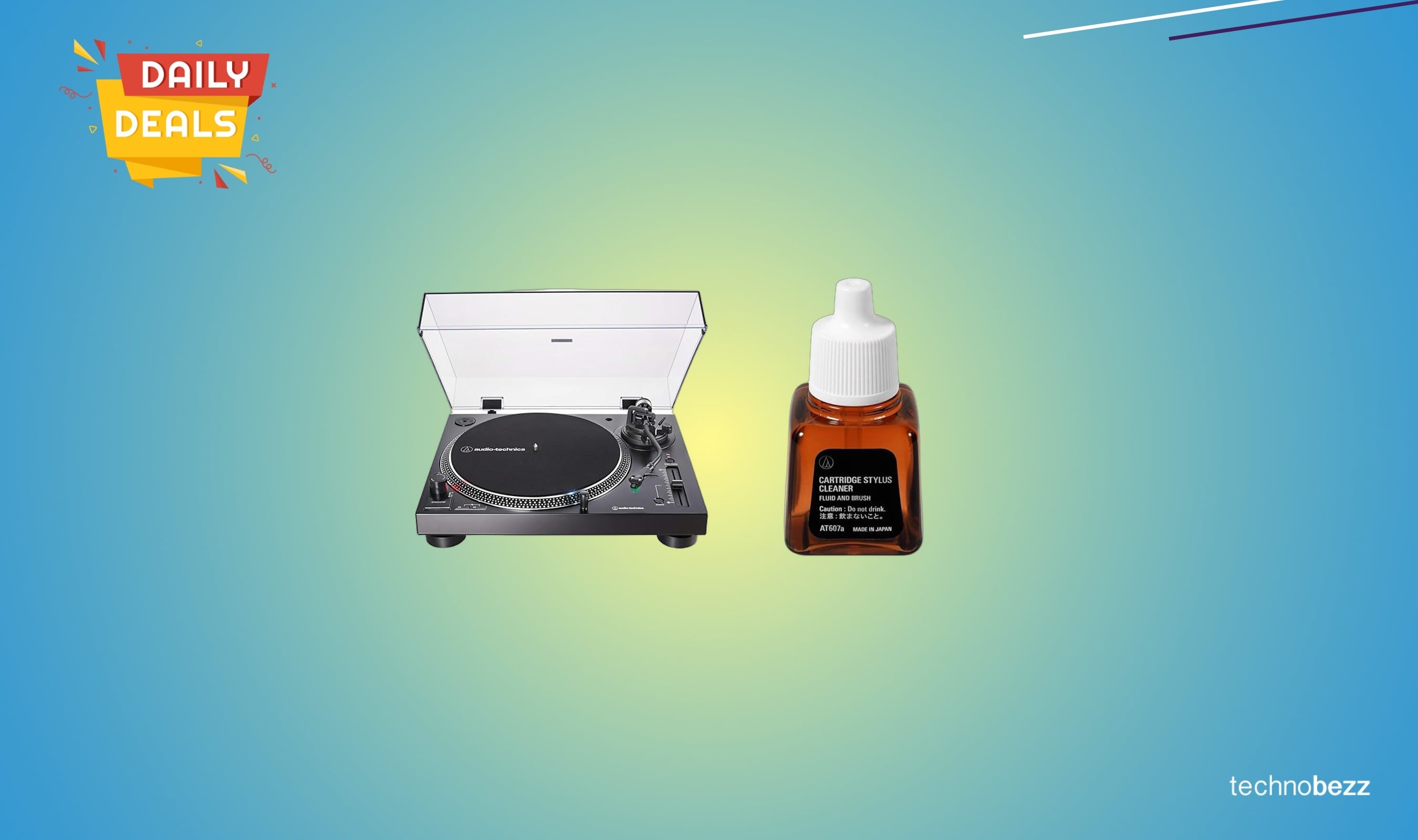 Audio-Technica AT-LP120XUSB-BK Turntable Bundle Drops to $416 on Amazon