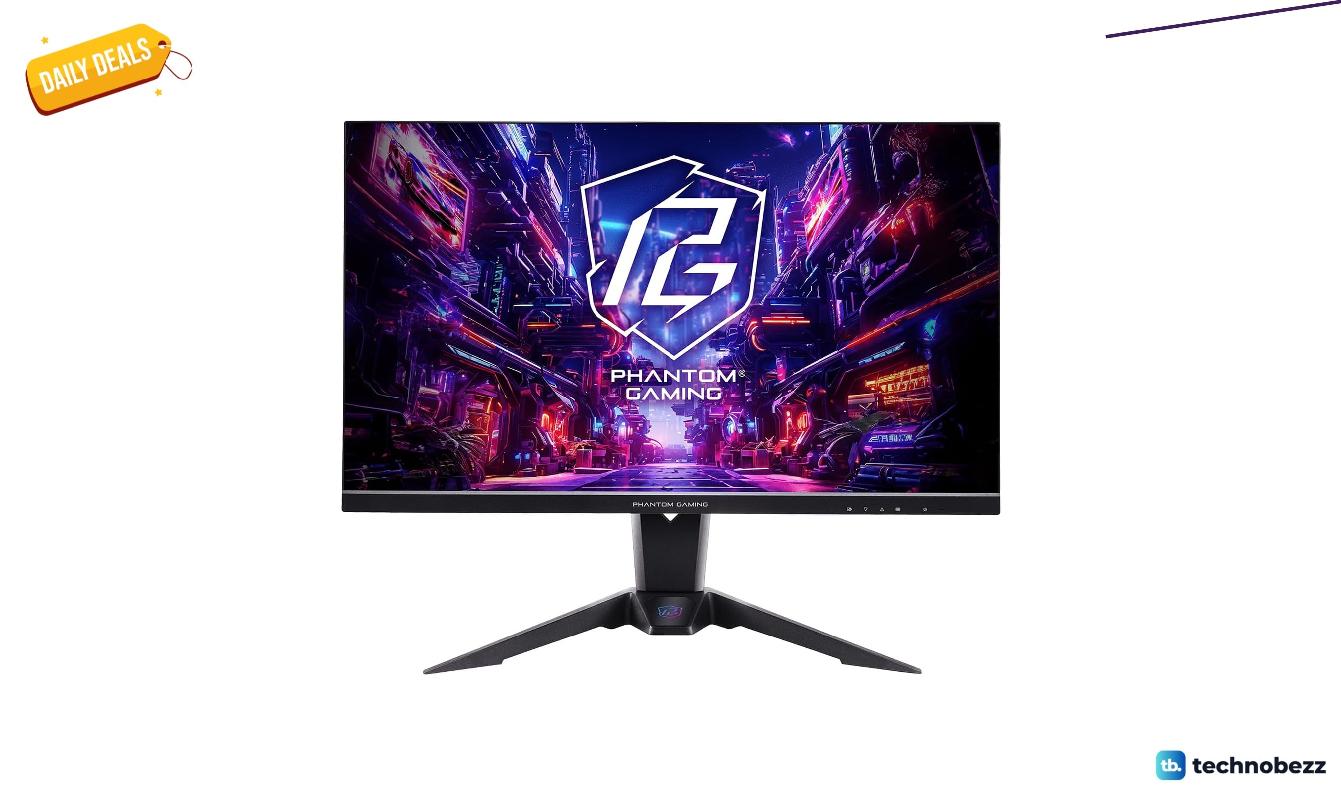 ASRock PGO27QFV 27” QHD Flat QD-OLED Display drops to $499 on Amazon