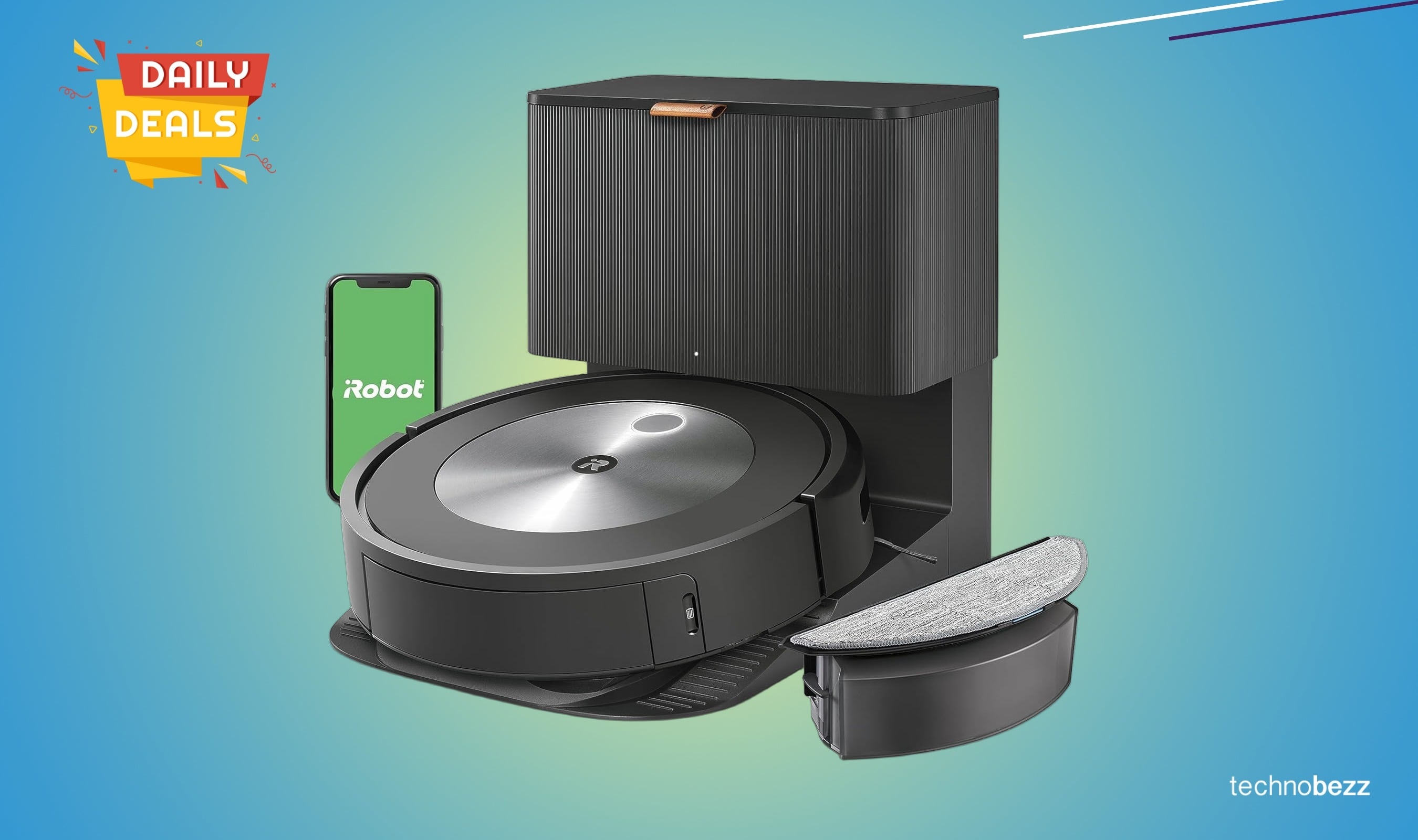 iRobot Roomba Combo j5+ Self-Emptying Robot Vacuum drops to $255.90