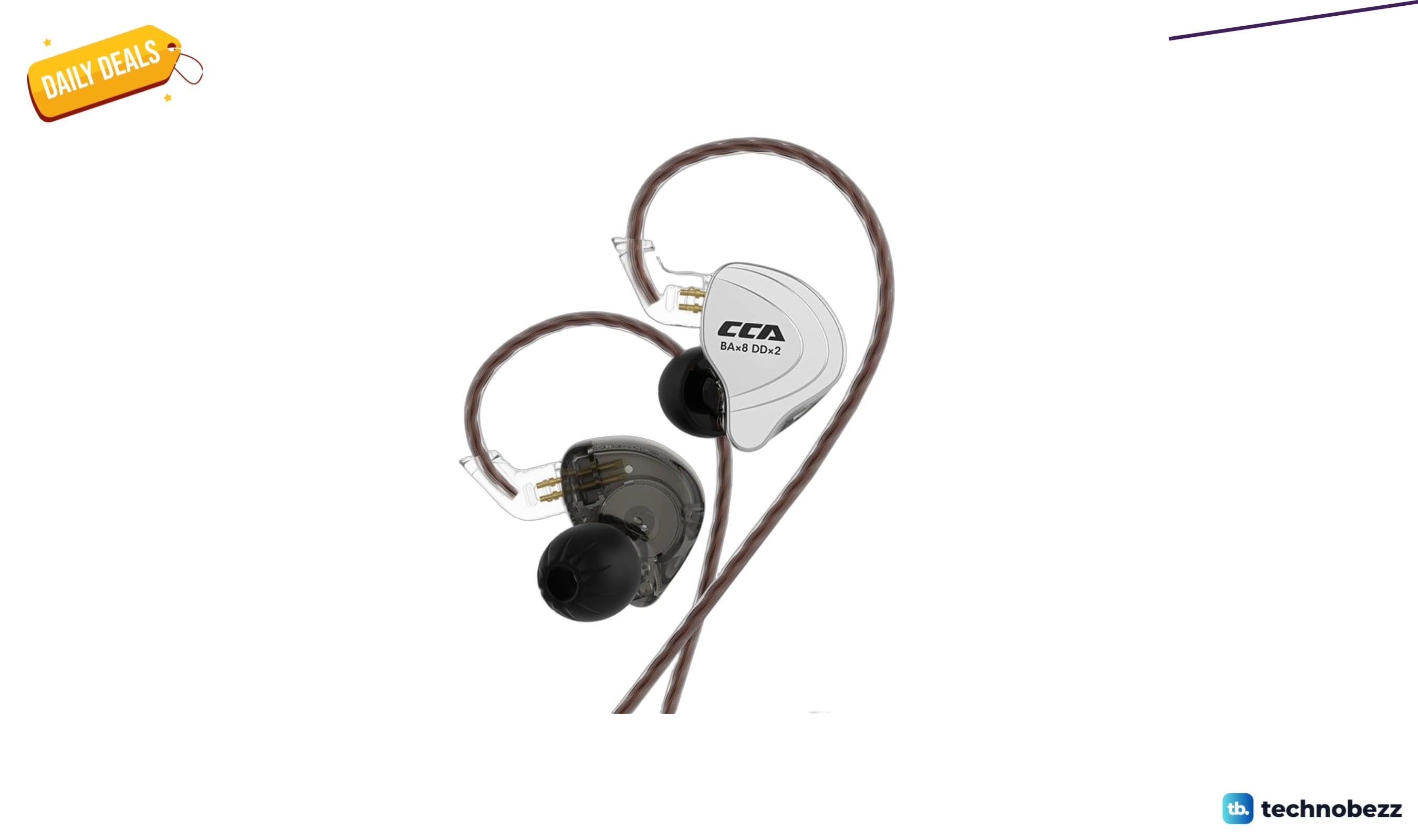 KZ CCA C10 Earbuds now selling for $61.98 on Amazon