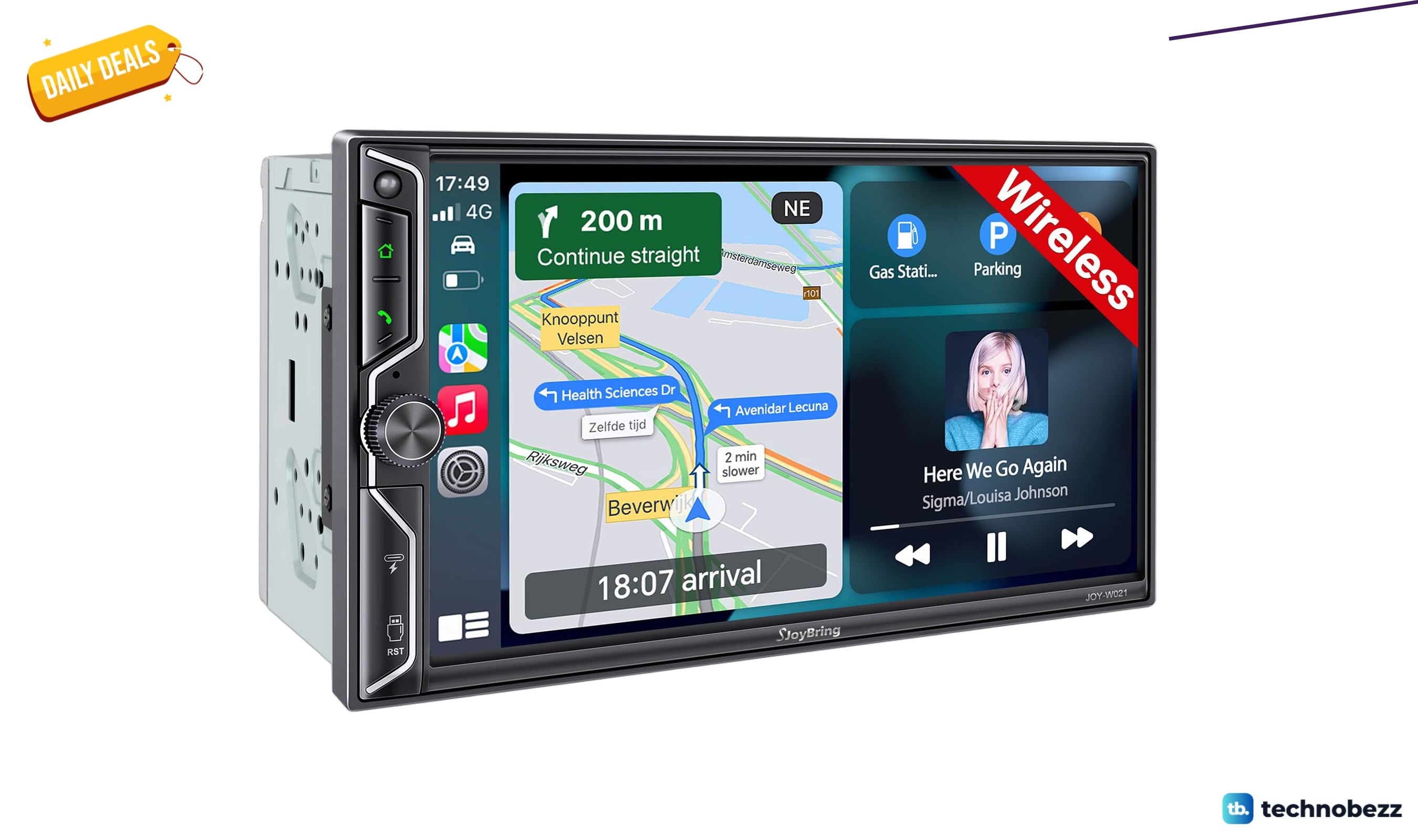 SJOYBRING [QLED Screen Upgrade] Double Din Car sees price cut to $118.98