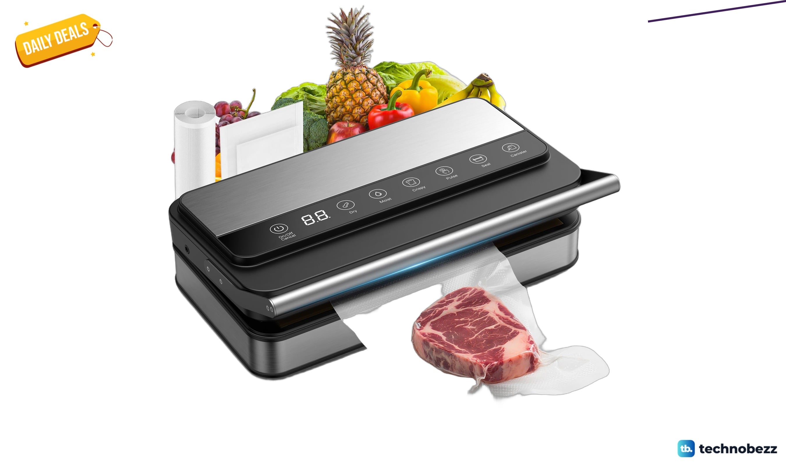 Locksworth 85Kpa Food Vacuum Sealer drops to $54.70 on Amazon