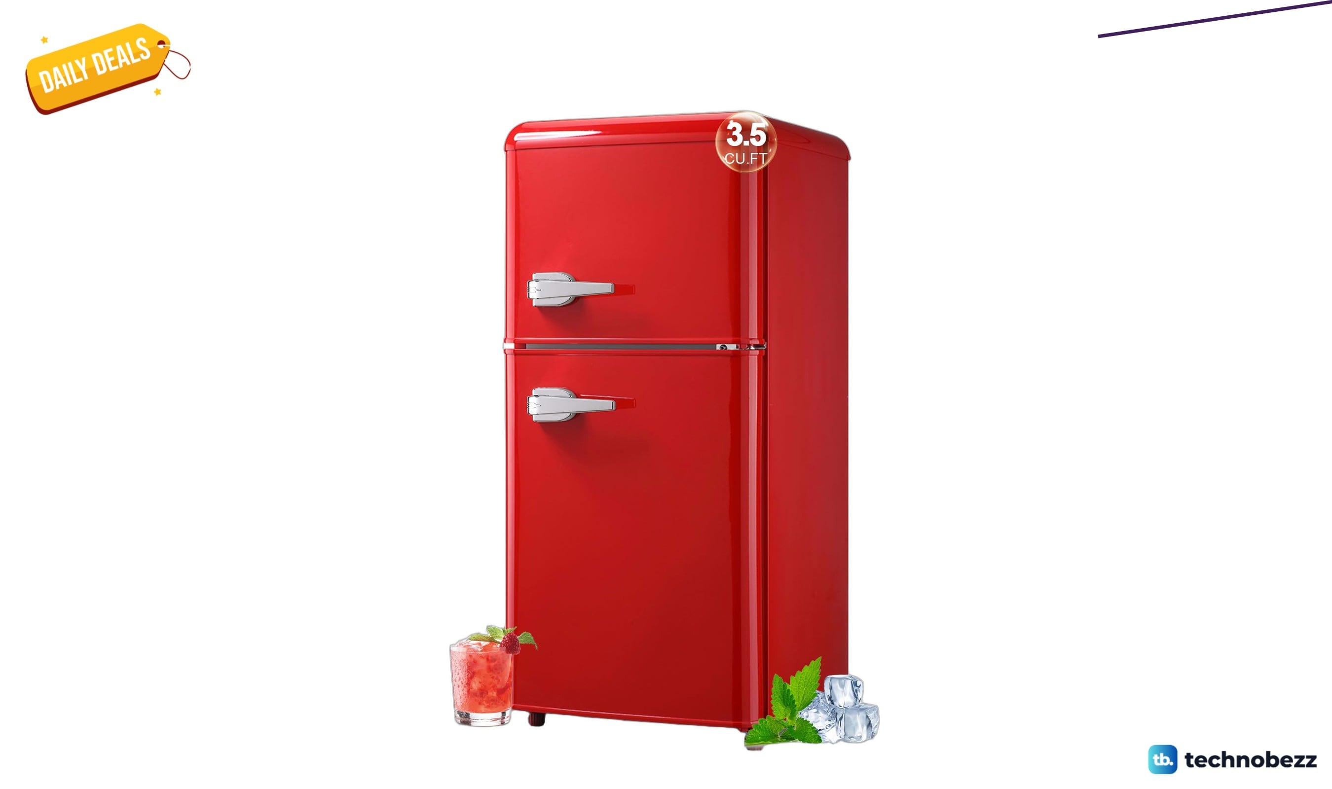 rosmena Retro Fridge drops to $206.99, its lowest tracked price