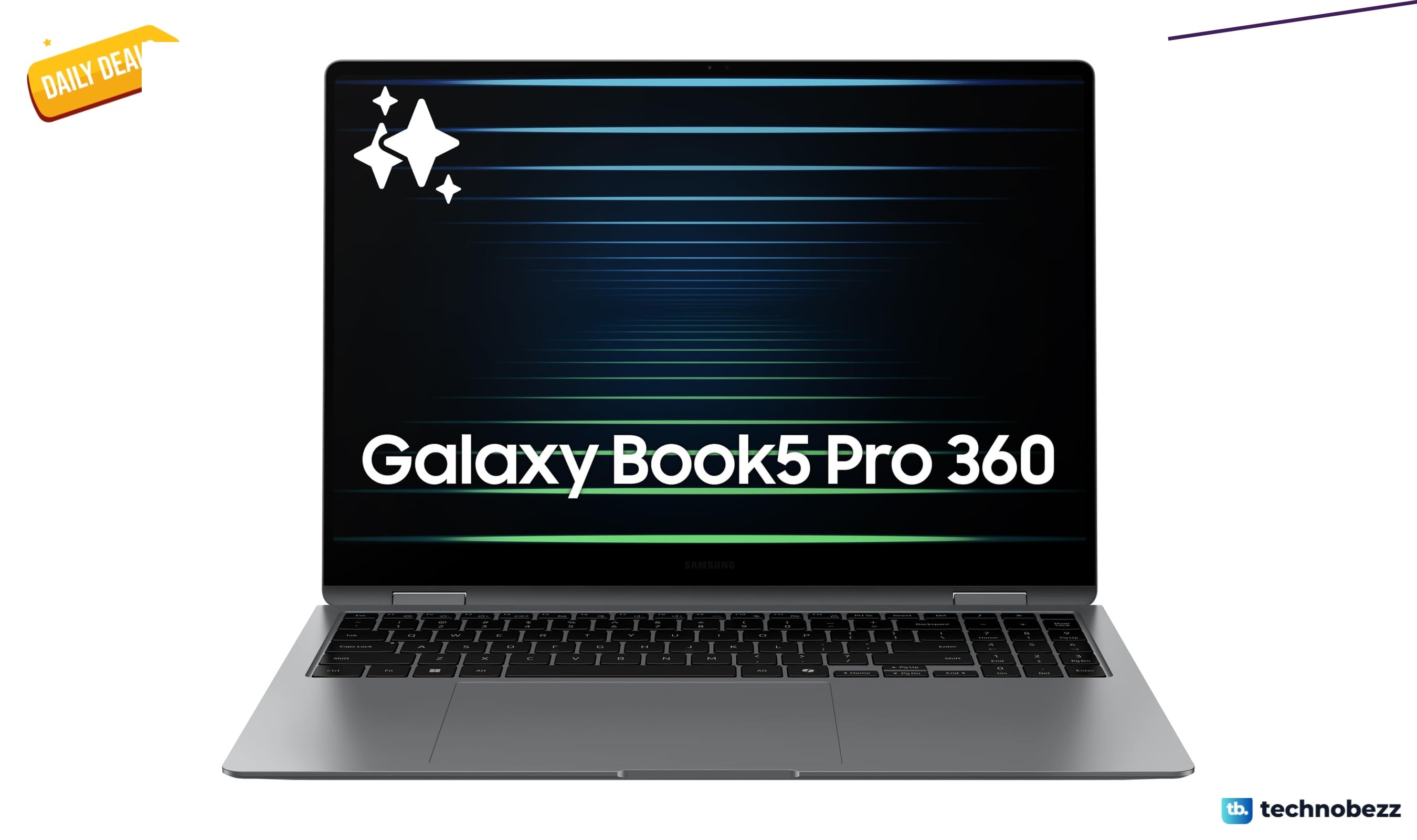 Samsung 16 inch Galaxy Book5 Pro 360 Copilot+ drops to $1199.99