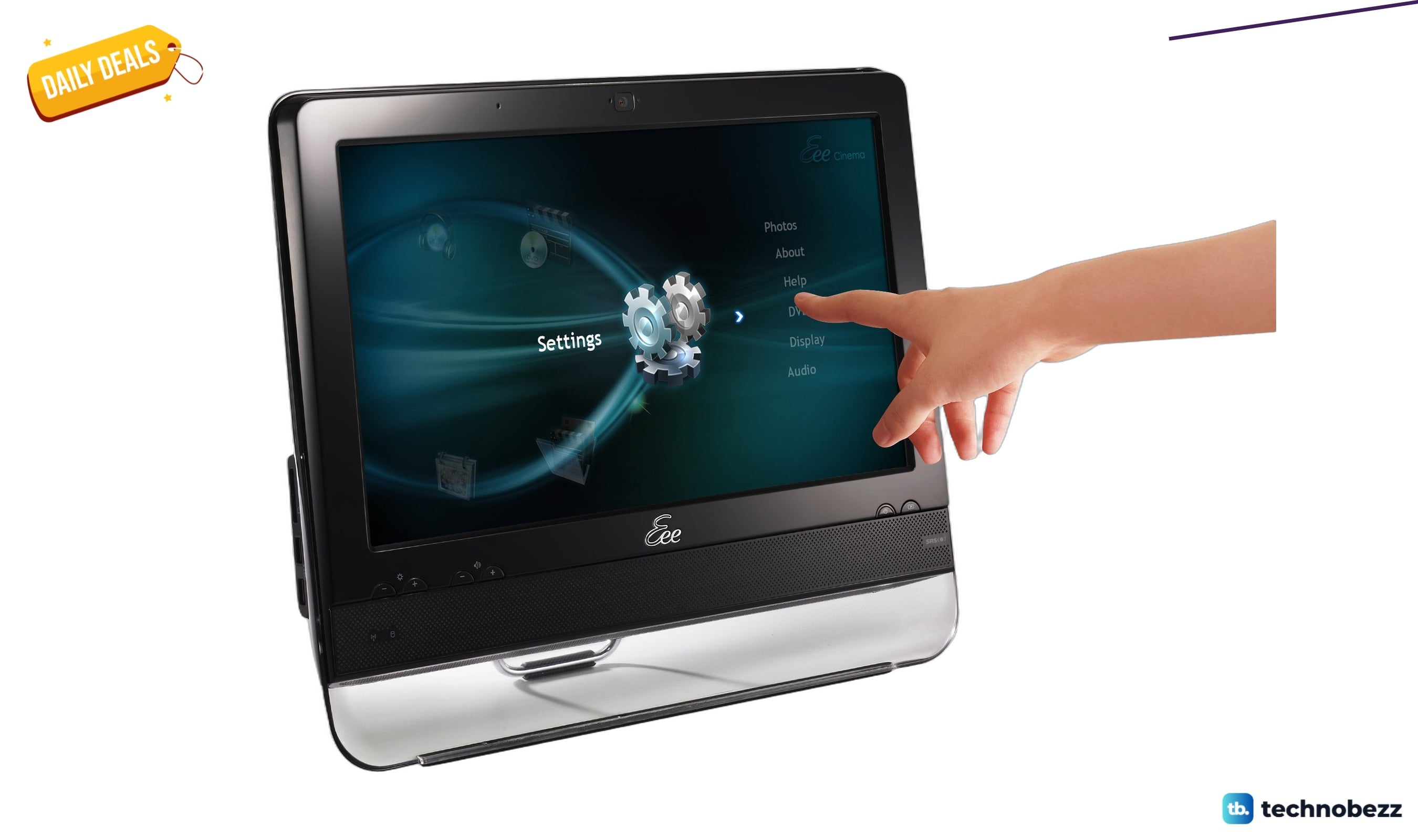ASUS Eee ETP1602C-BK-P0226 Touch Screen All-In-One Desktop drops to $629
