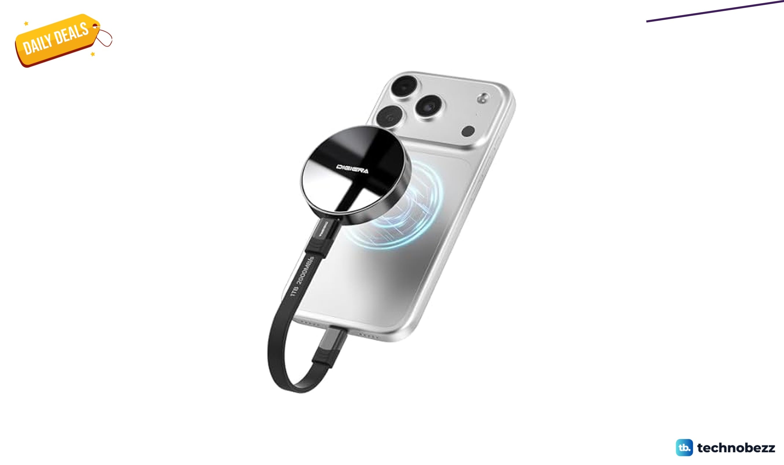 Woot offers the DIGIERA Magnetic Portable SSD for $208.99