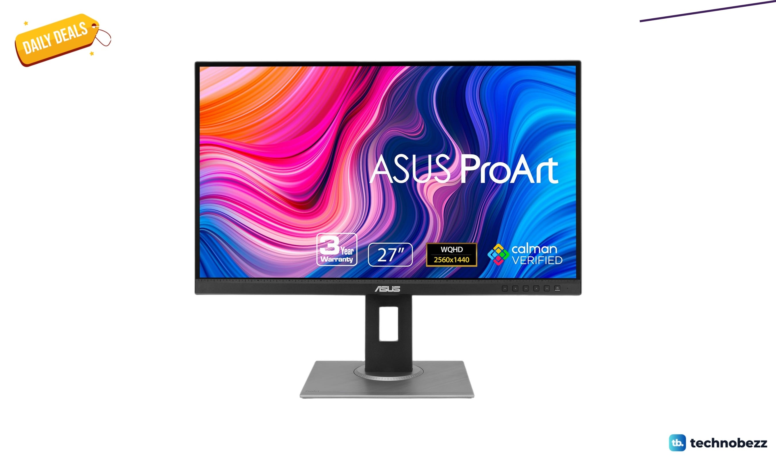 ASUS ProArt Display PA278QV 27 inch WQHD Monitor drops to $250