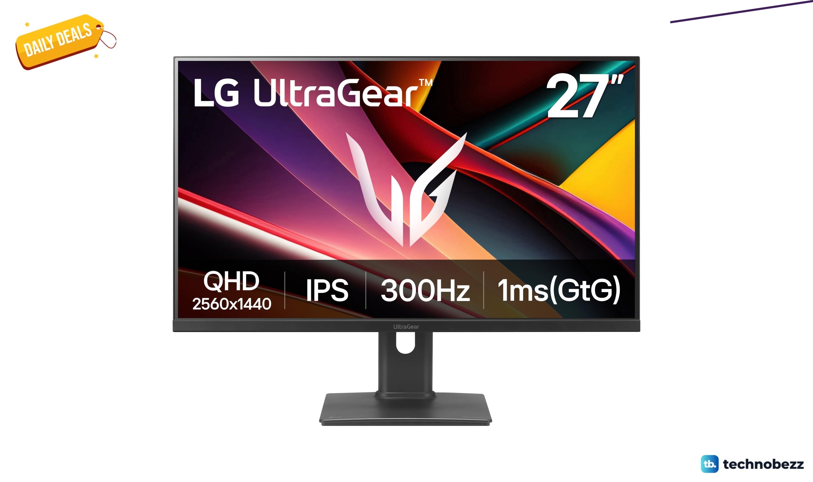 LG 27G64NA-B Ultragear G6 QHD IPS Gaming monitor drops to $229.99