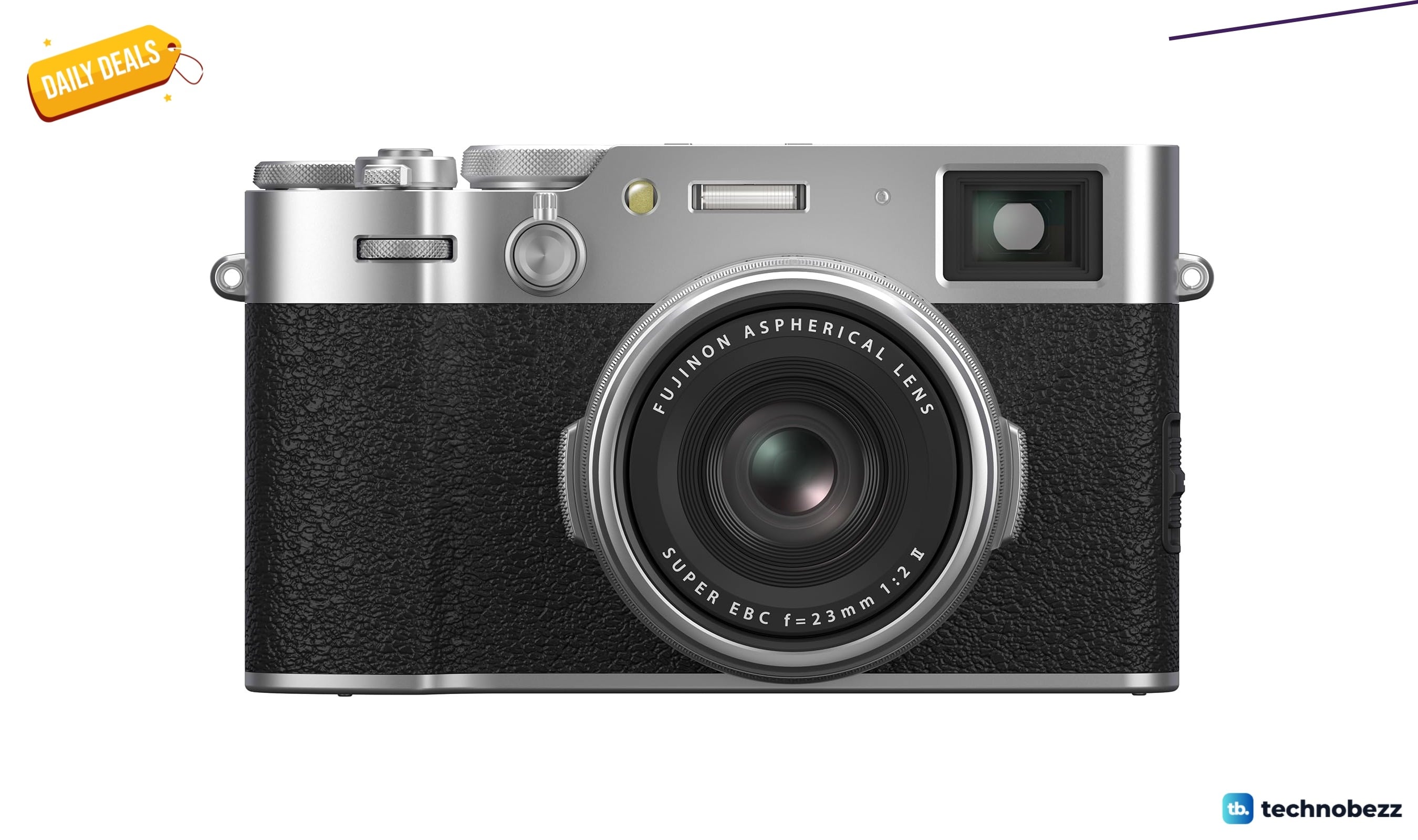 FUJIFILM X100VI Silver Digital Camera drops to $2203.95 on Amazon