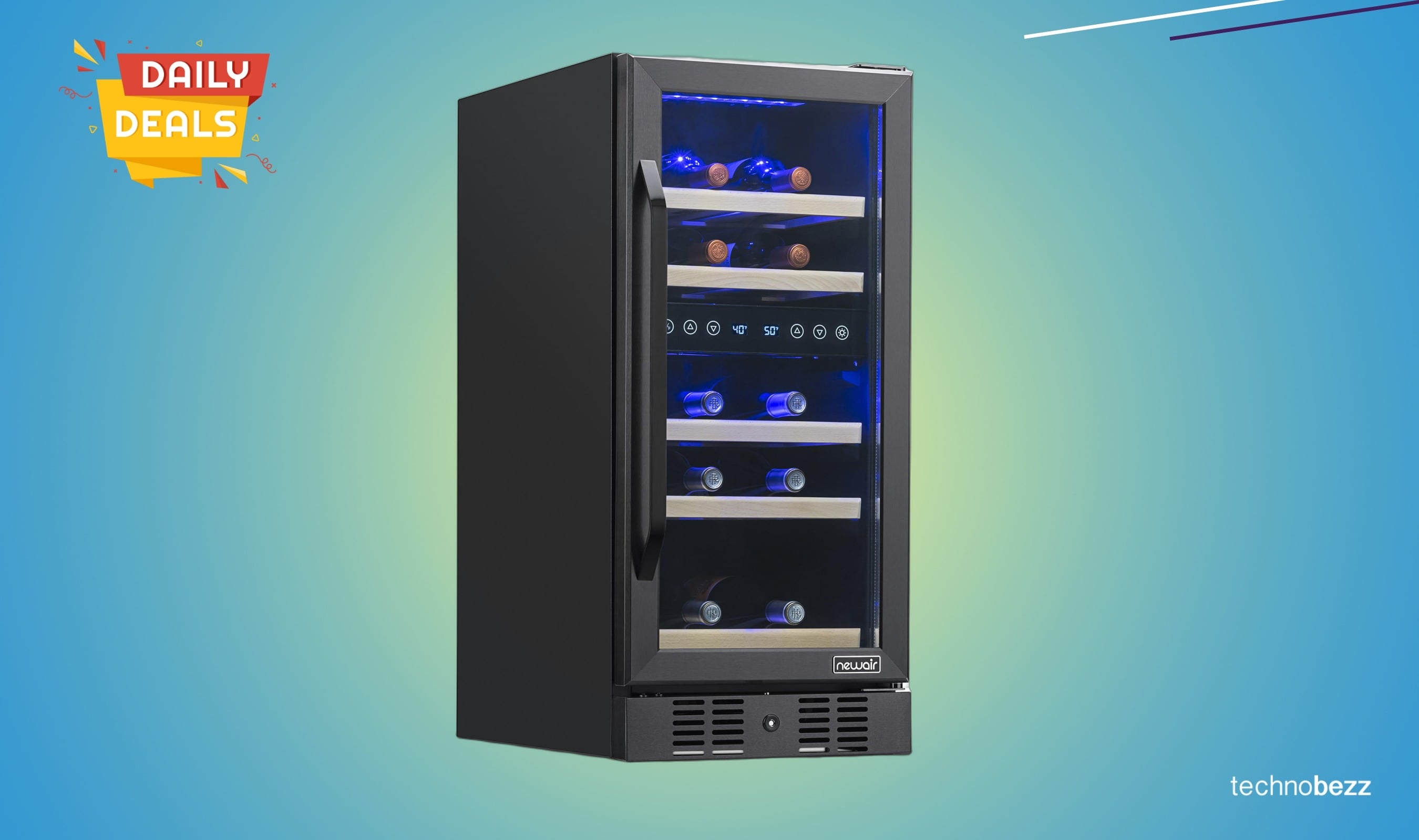 NewAir 15" Dual Zone Wine Fridge drops to $549.99