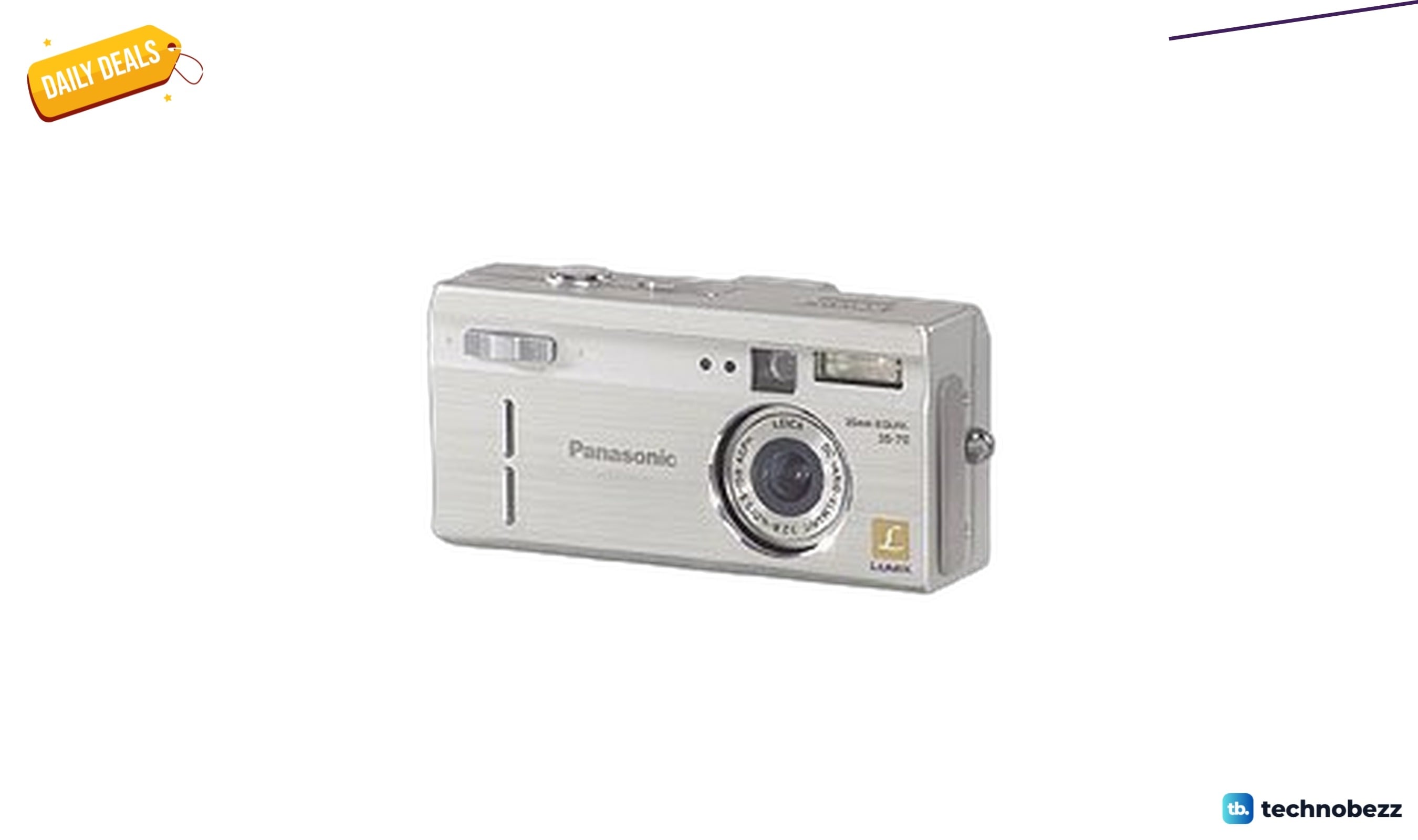 Panasonic Lumix DMC-F7 2.1MP Digital Camera drops to $482.94 on Amazon