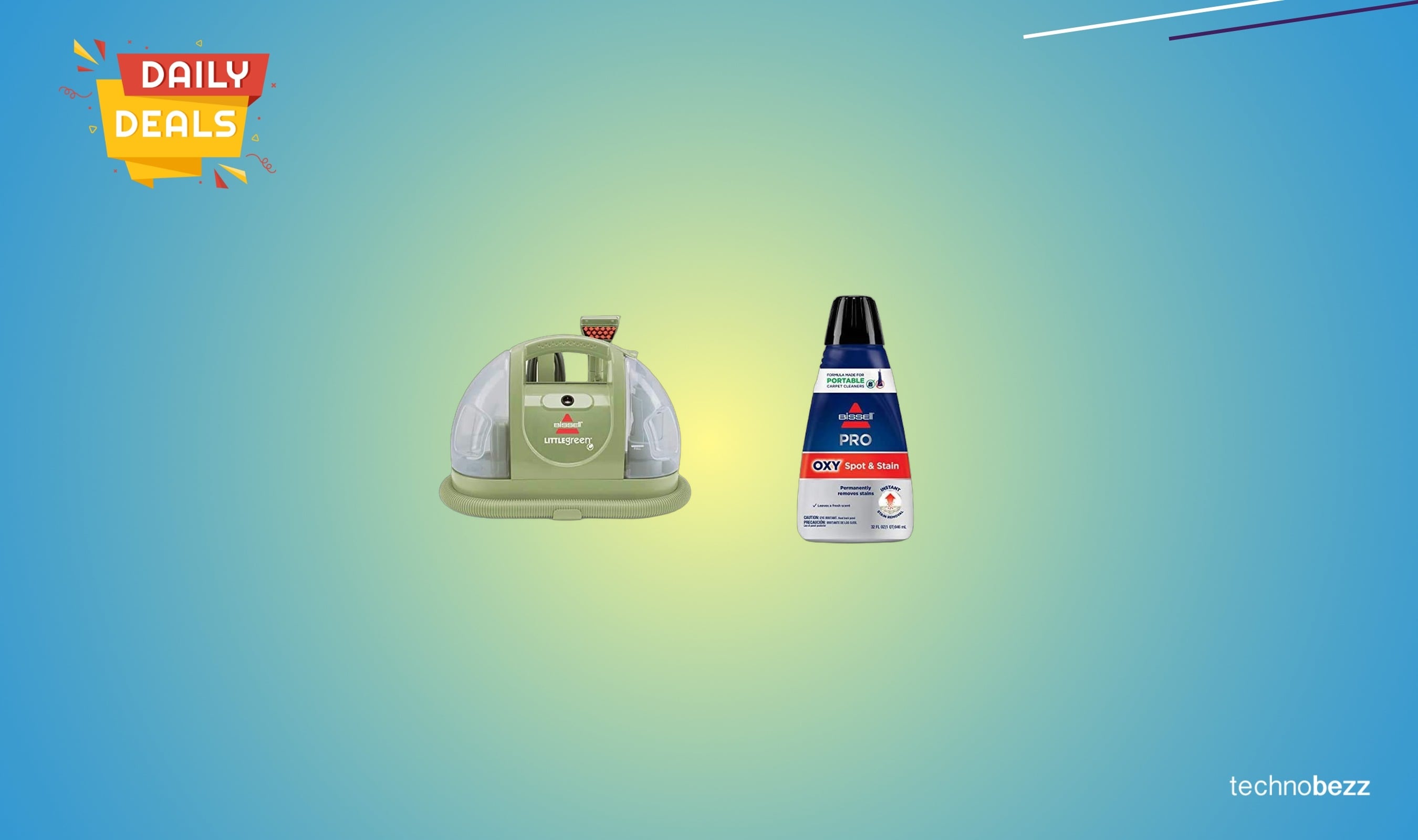 BISSELL Little Green Portable Carpet Cleaner drops to $121.67