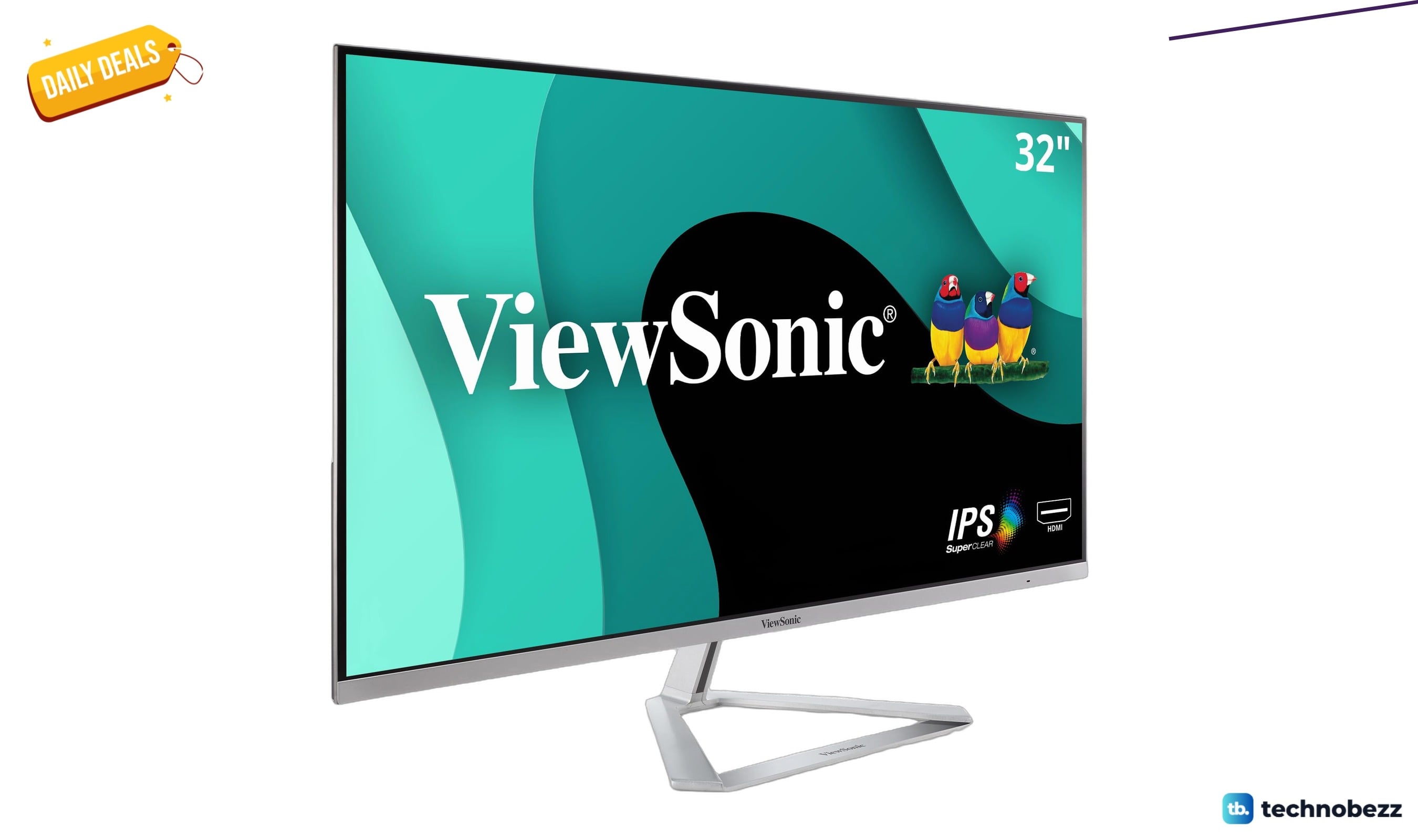 ViewSonic VX3276-MHD 32 1080p IPS Monitor drops to $169.99 on Amazon