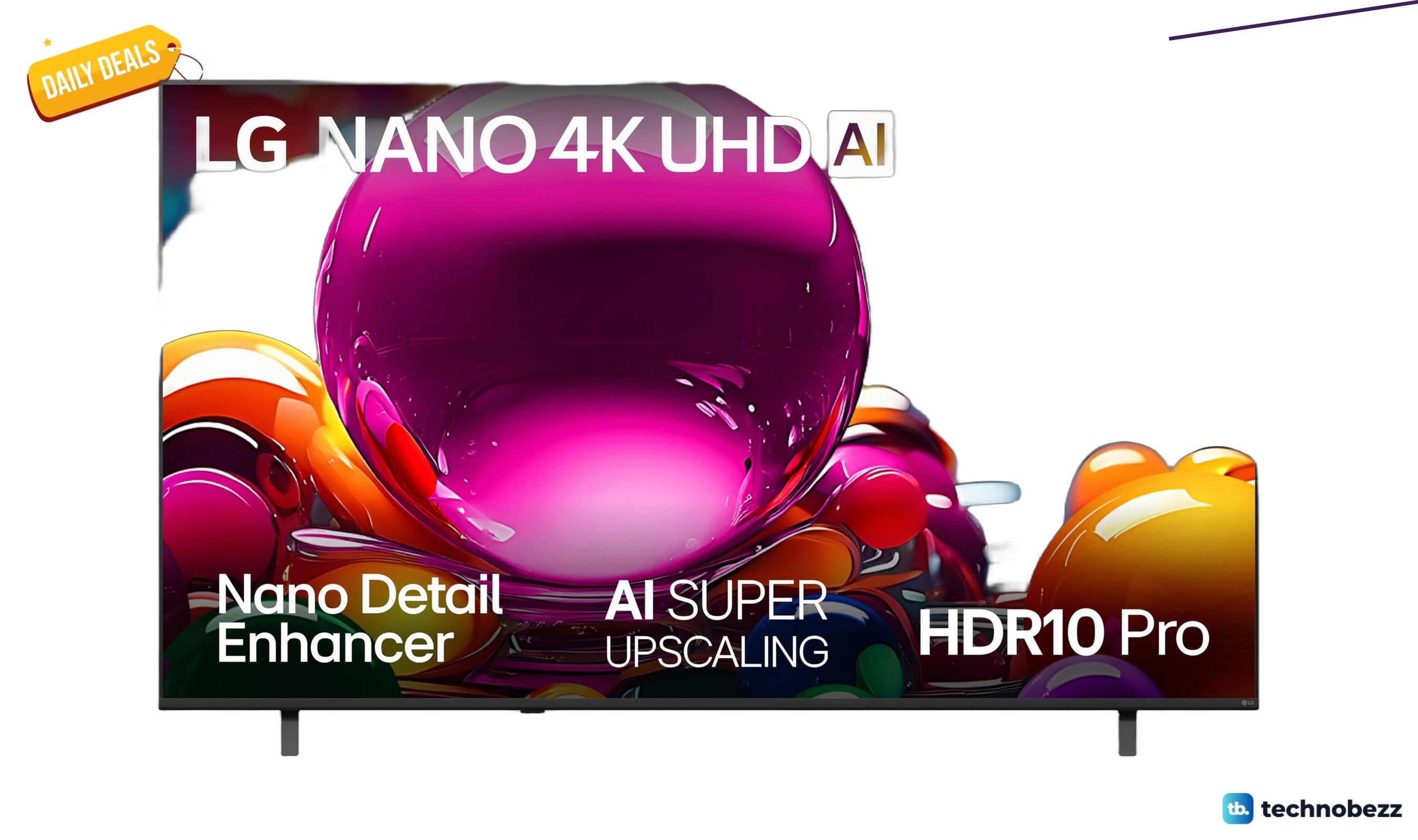 LG 75-inch Nano AI 4K NU85 Smart drops to $599.99