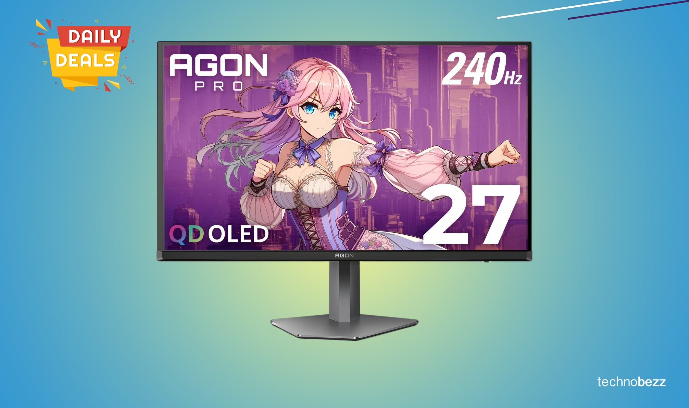 AOC Agon PRO AG276QZD2 QD-OLED Gaming Monitor starts at $499.99