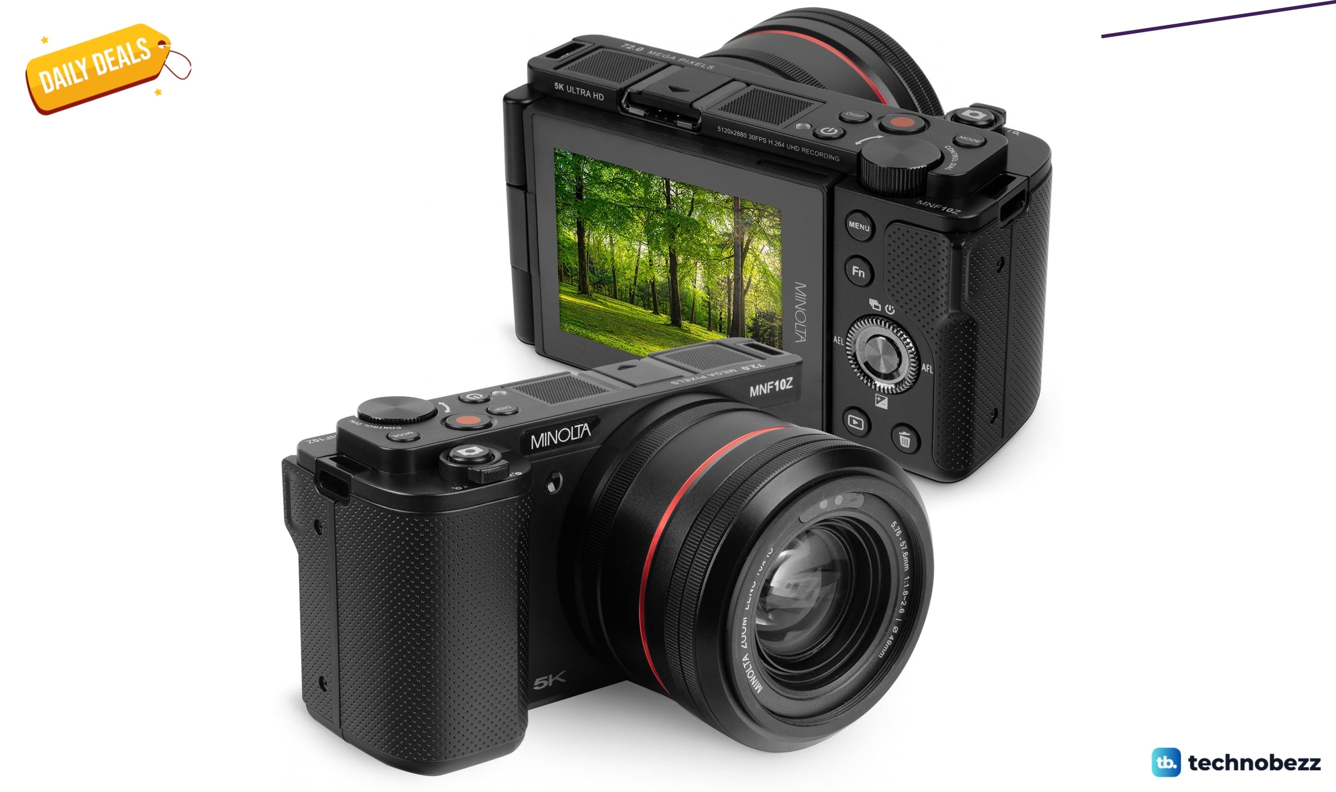 Minolta 72MP Camera with 10x Optical Zoom drops to $240.21 on Amazon